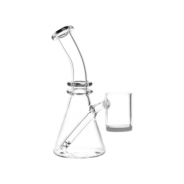 5" Fixed Dab Rig | Clear – Premium Compact Concentrate Rig