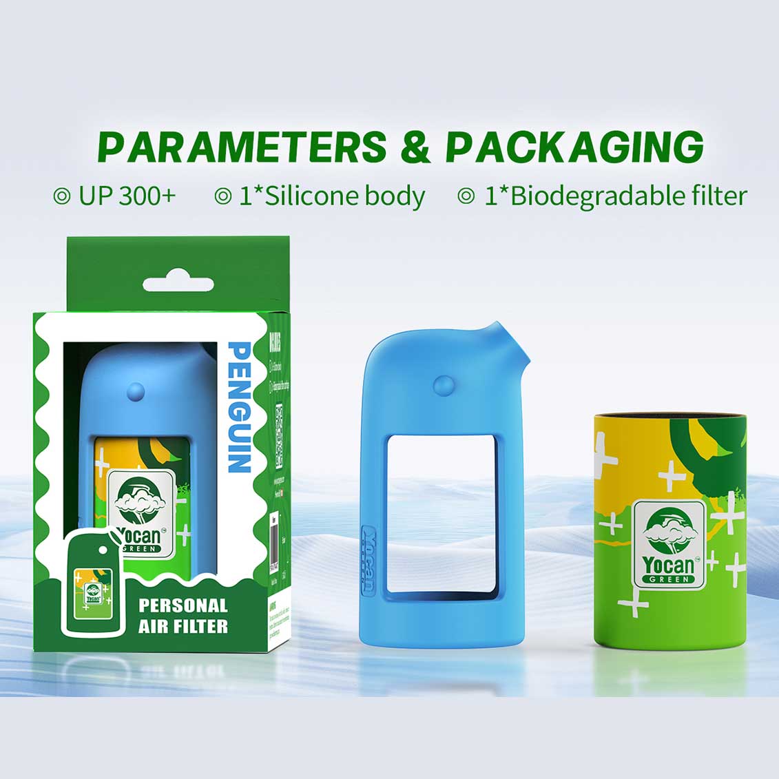 Yocan Green |  PENGUIN personal air filter