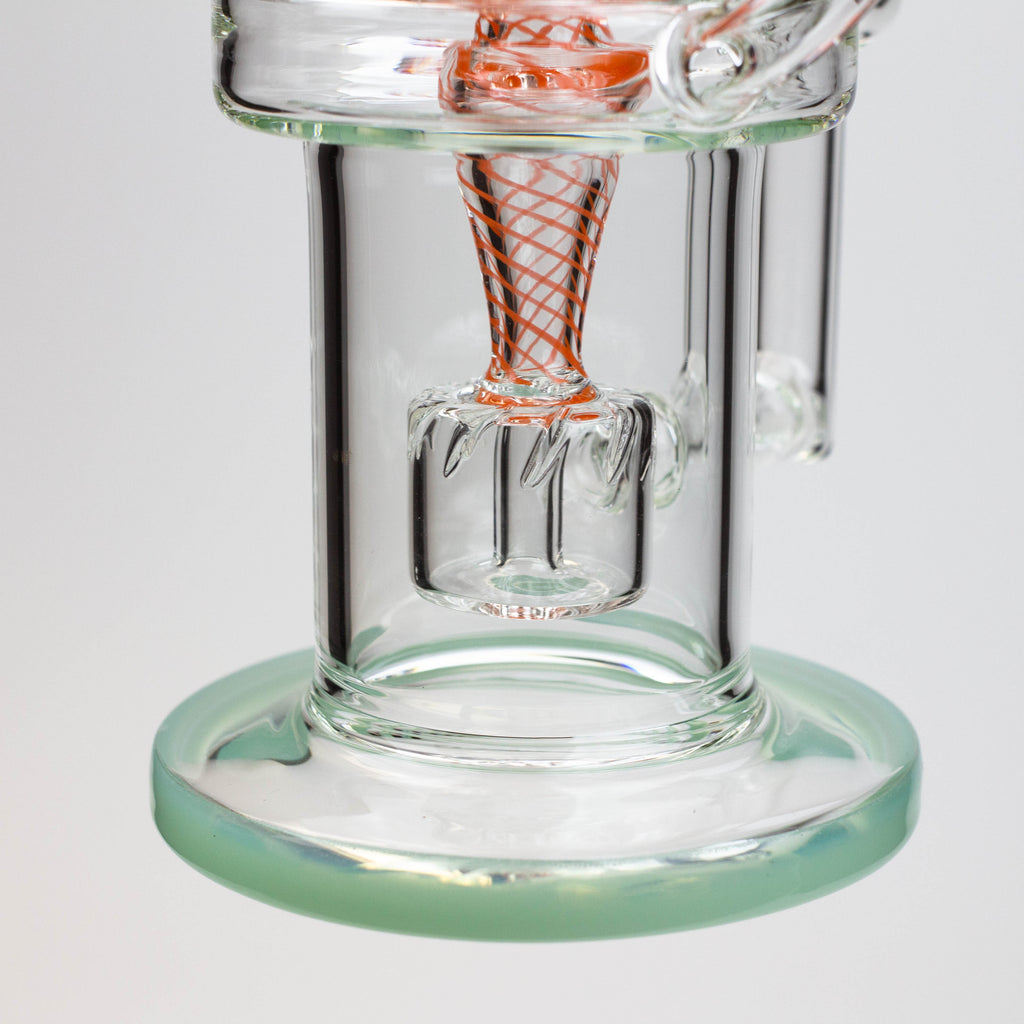 9" SOUL Glass 2-in-1 recycler bong [S2093]