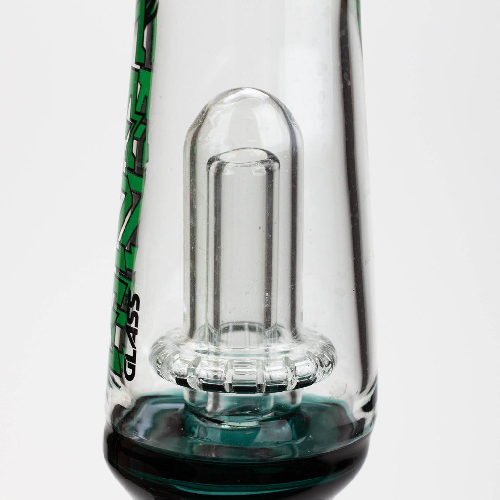 8.5" HAZE glass water bong with Showerhead percolator [HZ088]