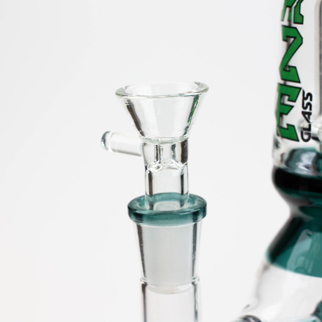 8.5" HAZE glass water bong with Showerhead percolator [HZ088]