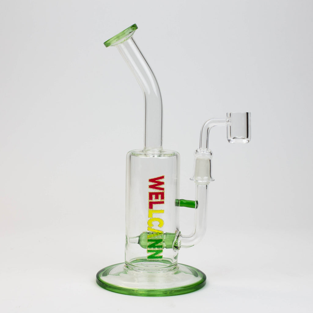 9" WellCann Inline diffuser Rig with Banger