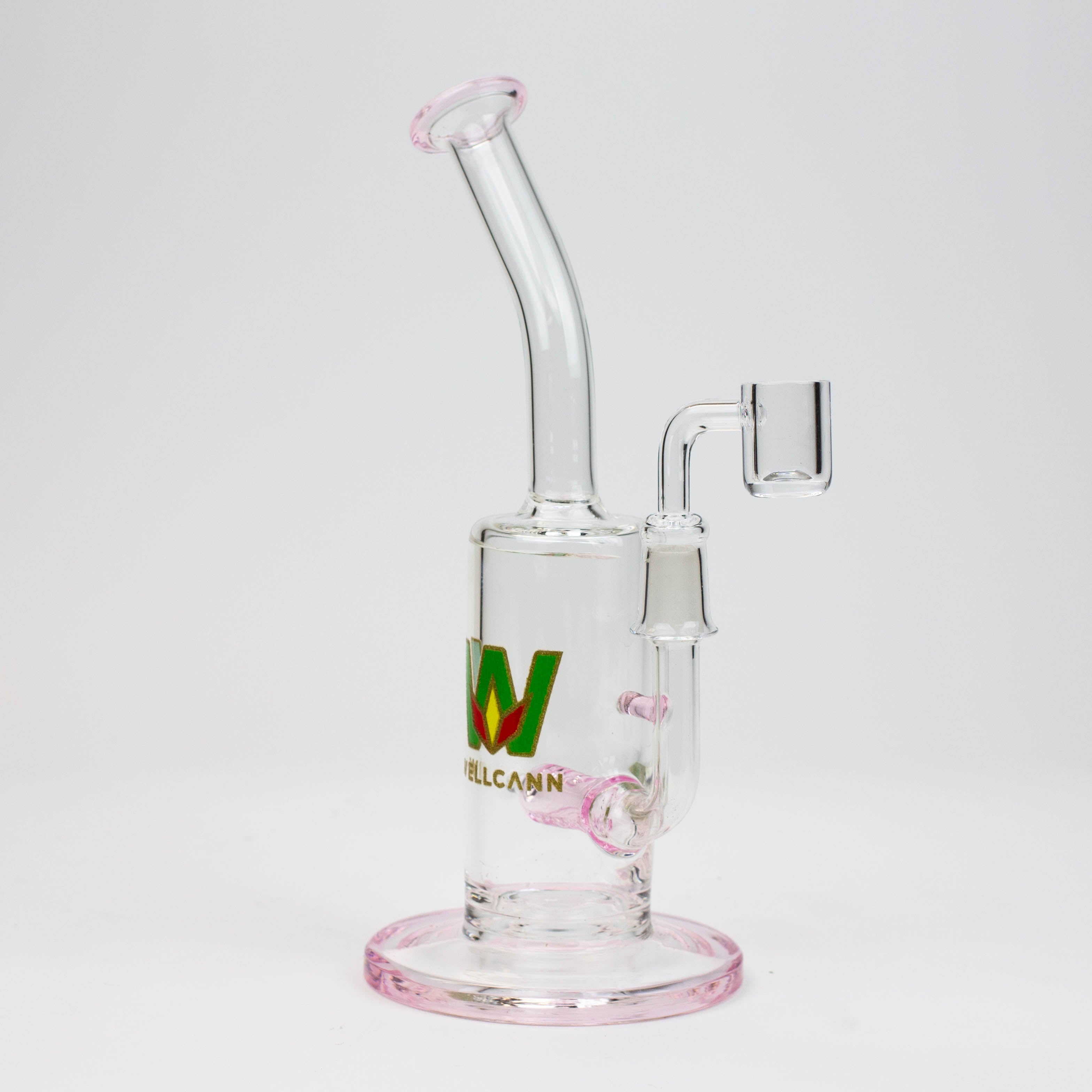 9" WellCann Inline diffuser Rig with Banger