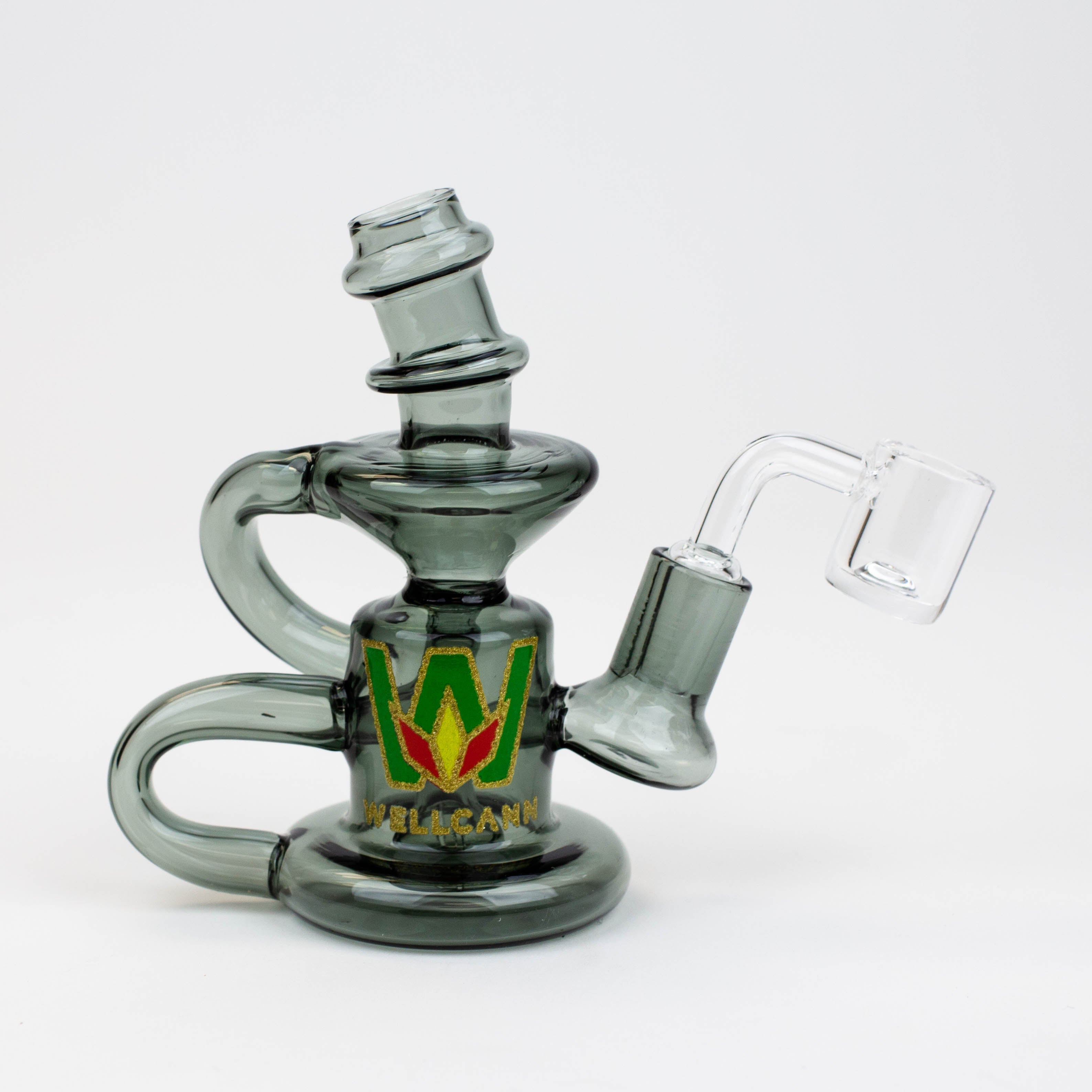 6" WellCann Double Loop Recycle Rig with Banger