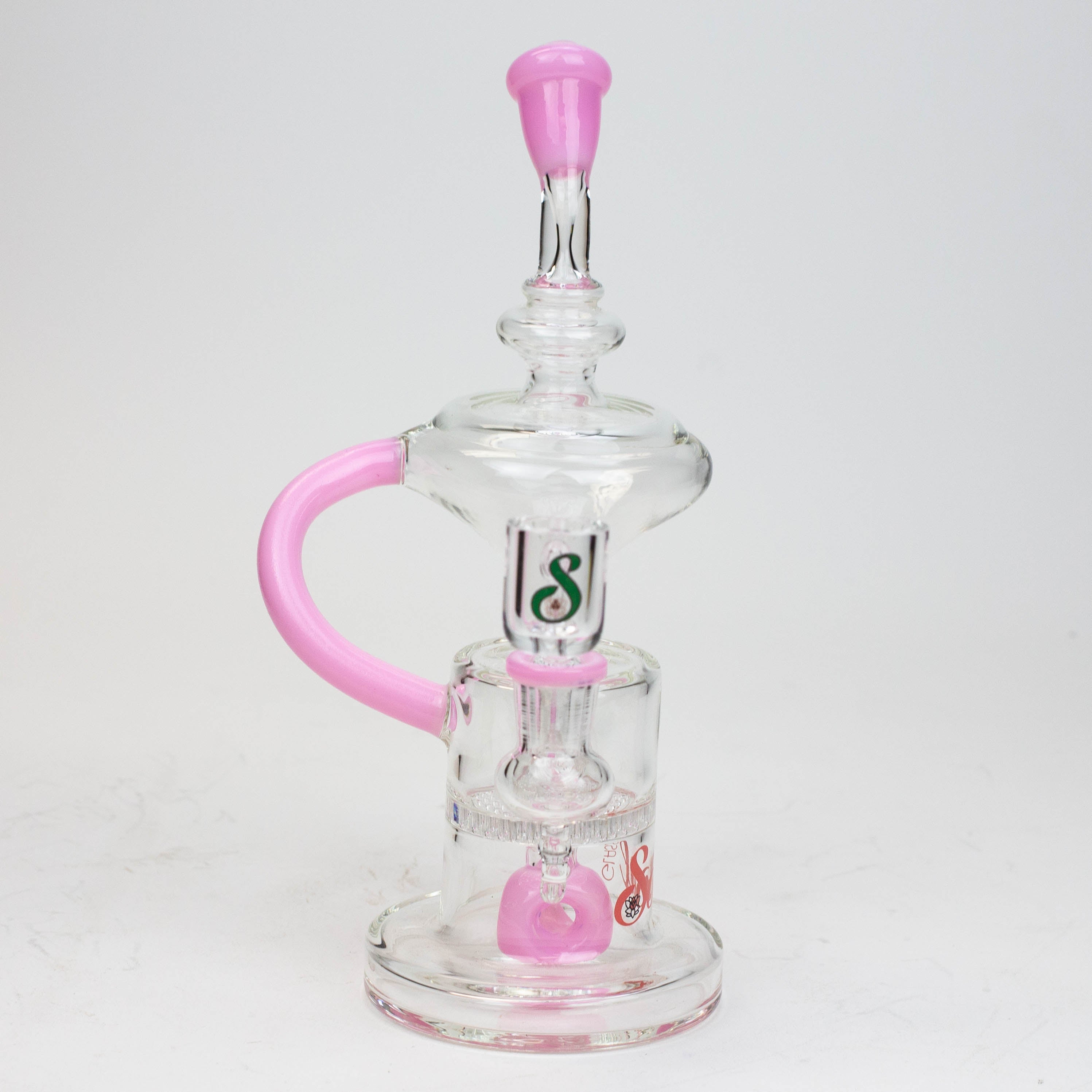 9" SOUL Glass 2-in-1 recycler bong [S2055]