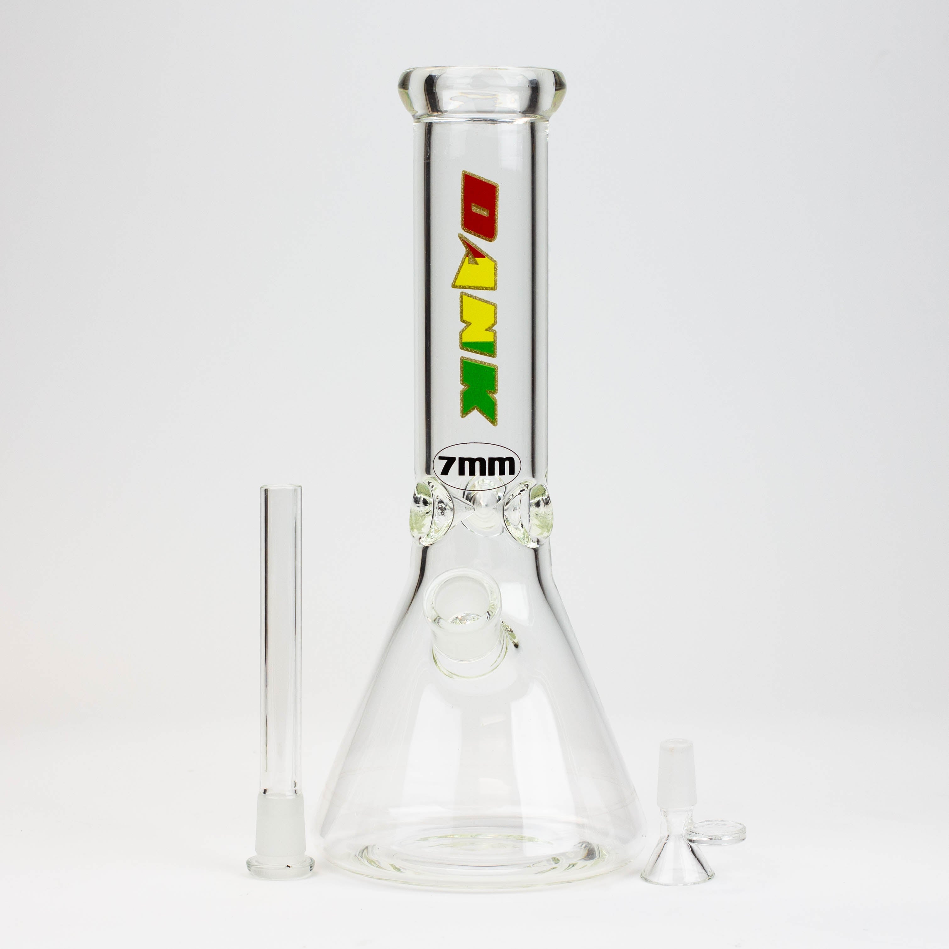 12" DANK beaker 7 mm glass water bong
