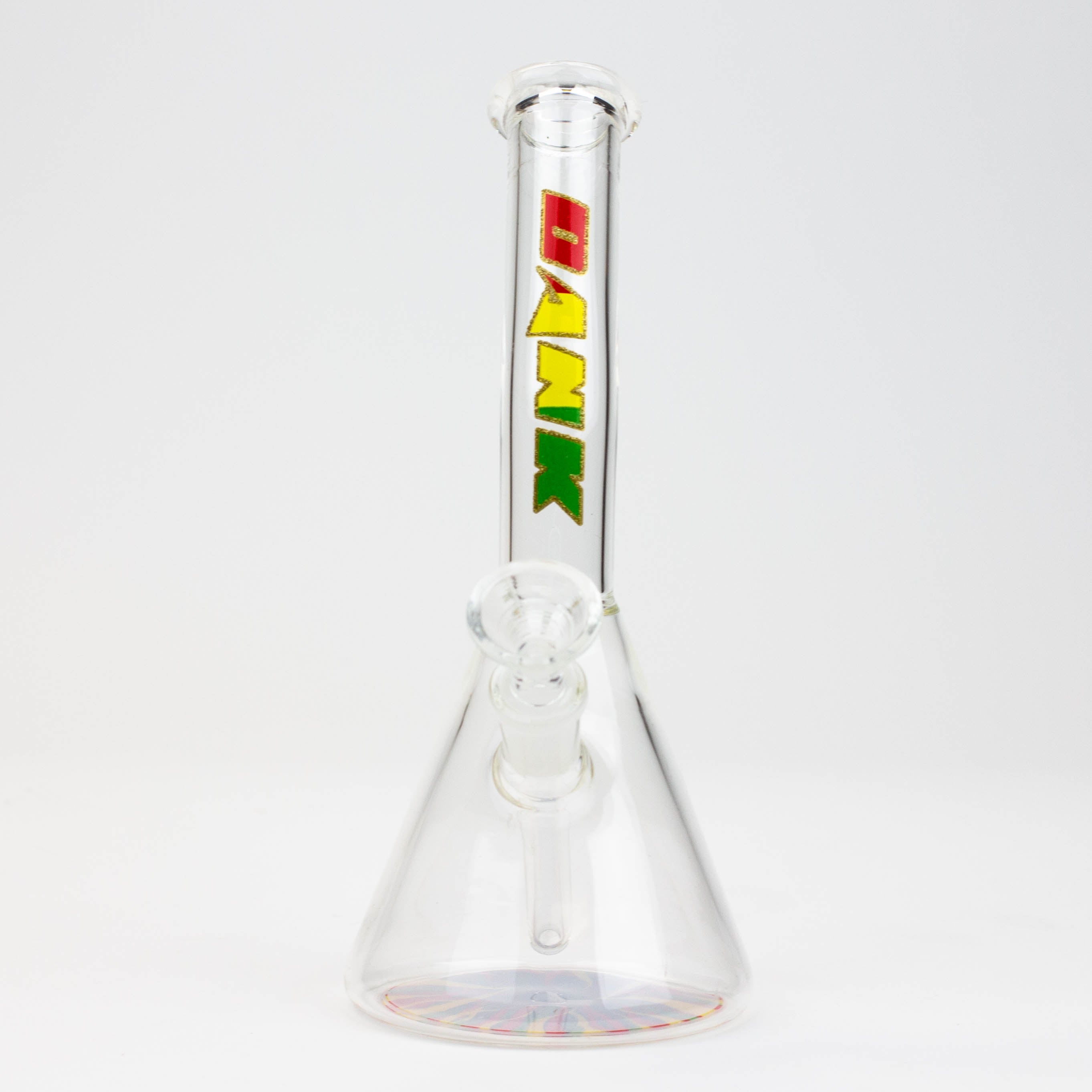 8" DANK Mini Bong with Colour Bottom