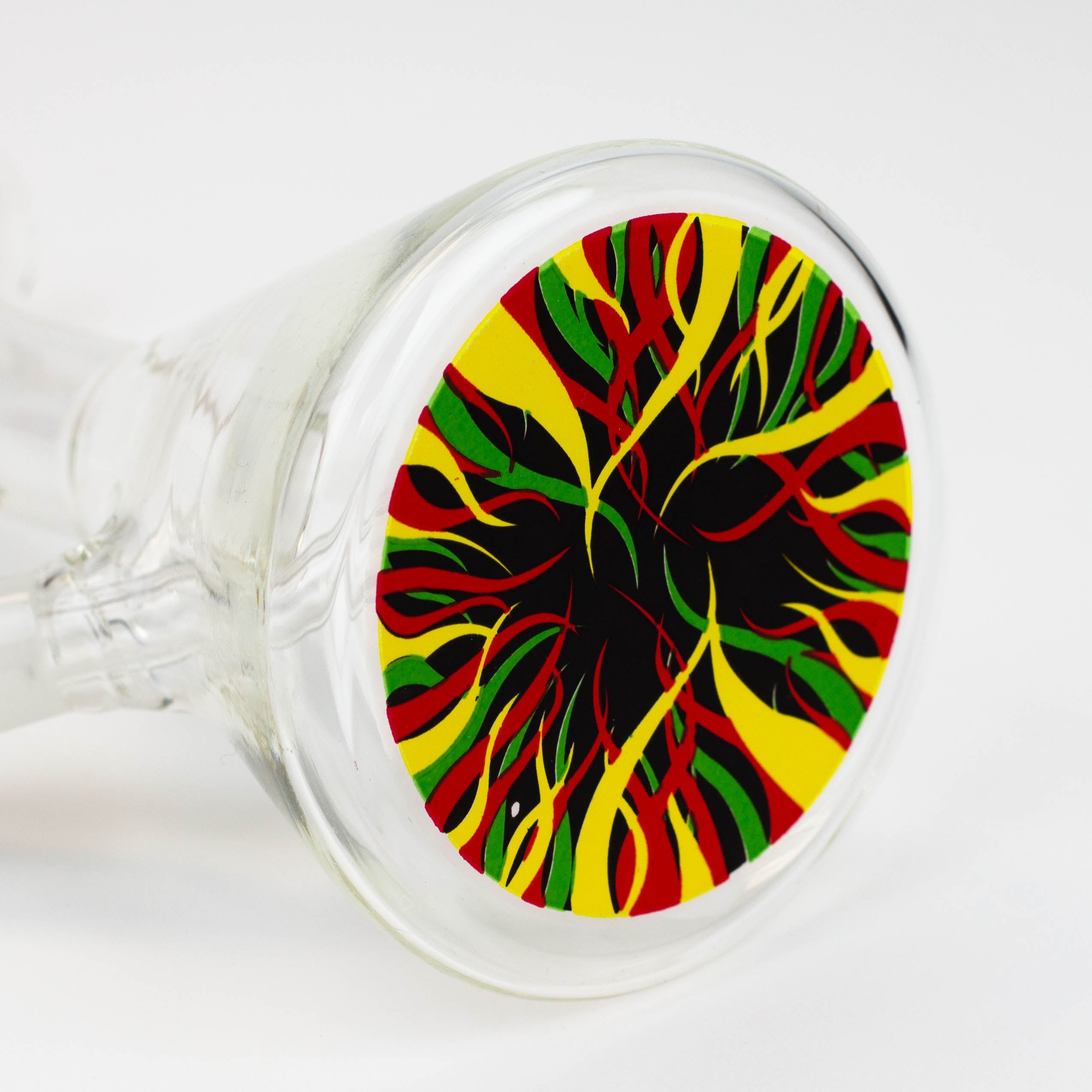8" DANK Mini Bong with Colour Bottom
