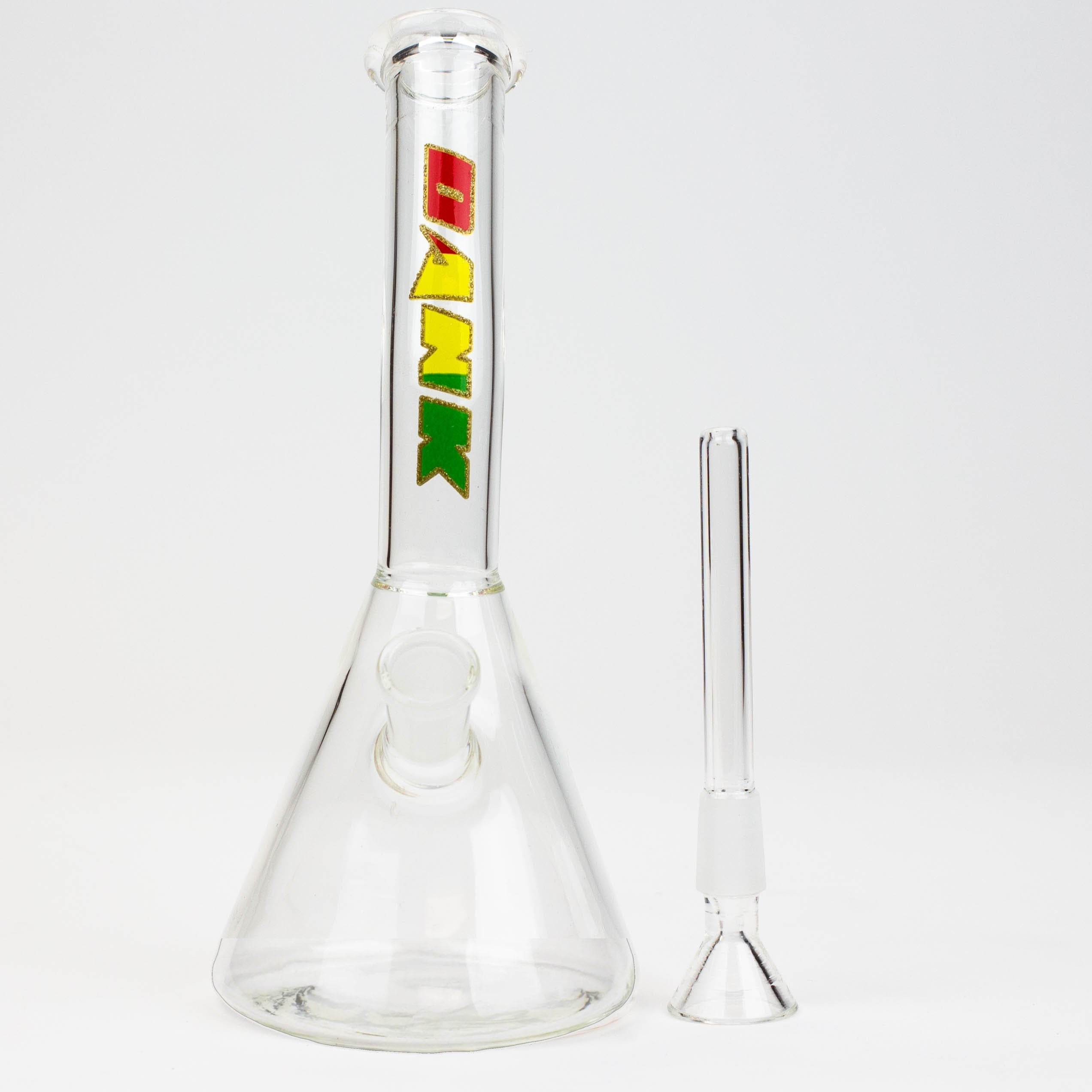 DANK | 8" beaker Bong with Bent Neck