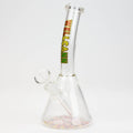 8" WellCann Mini Bong with Colour Bottom