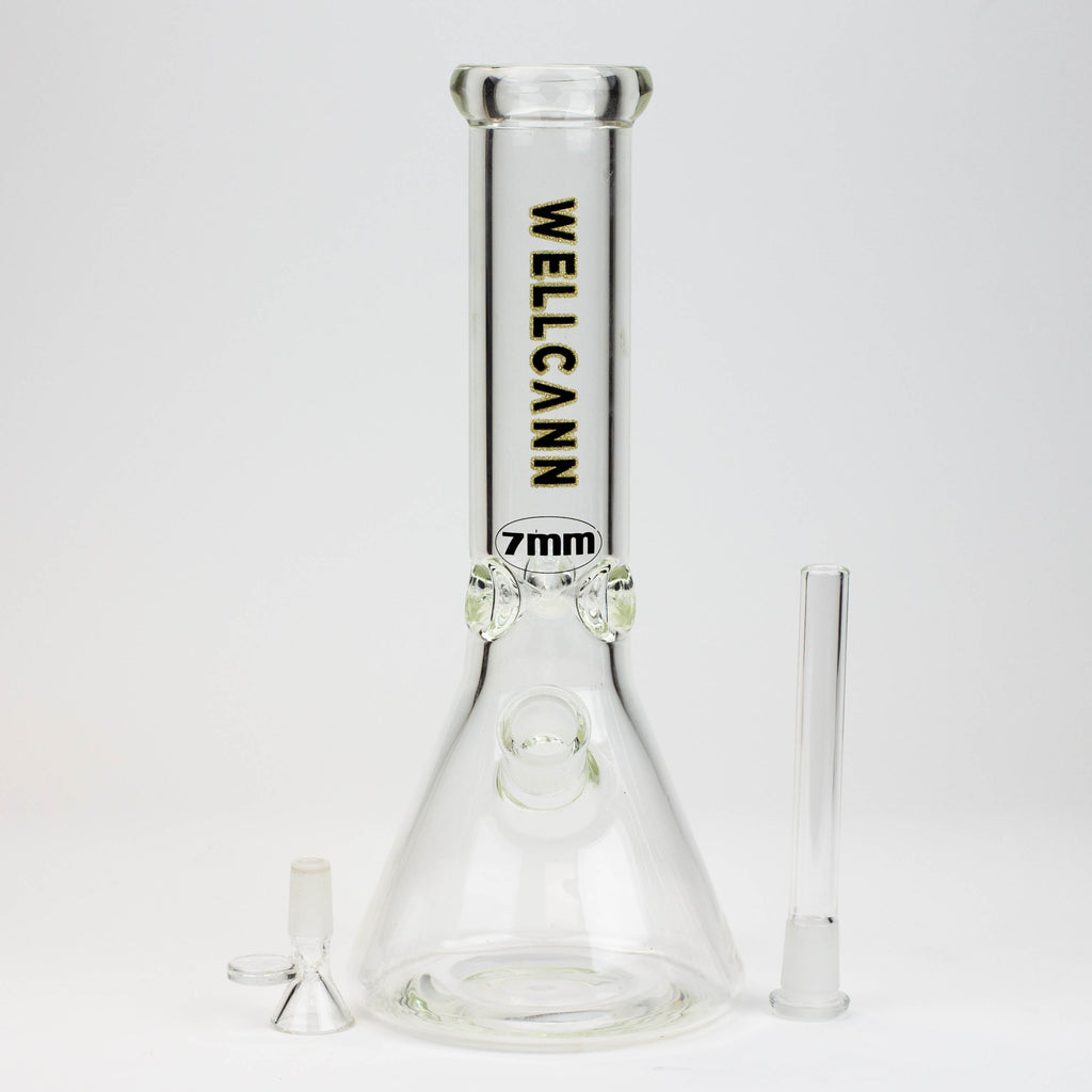 12" WellCann beaker 7 mm glass water bong