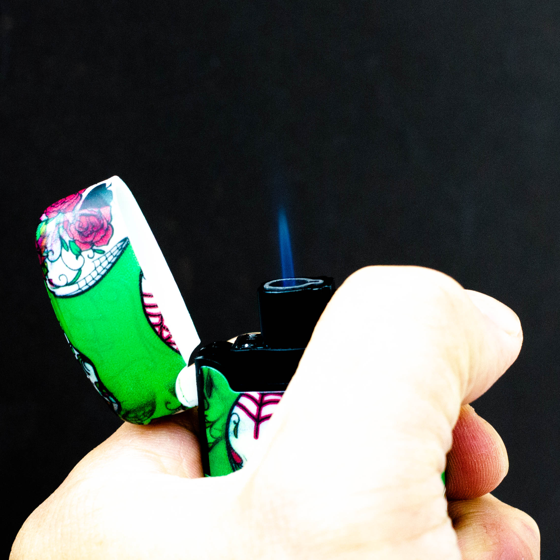 Eagle Torch-Sugar Skull Classic Single flame Torch lighter Box of 20
