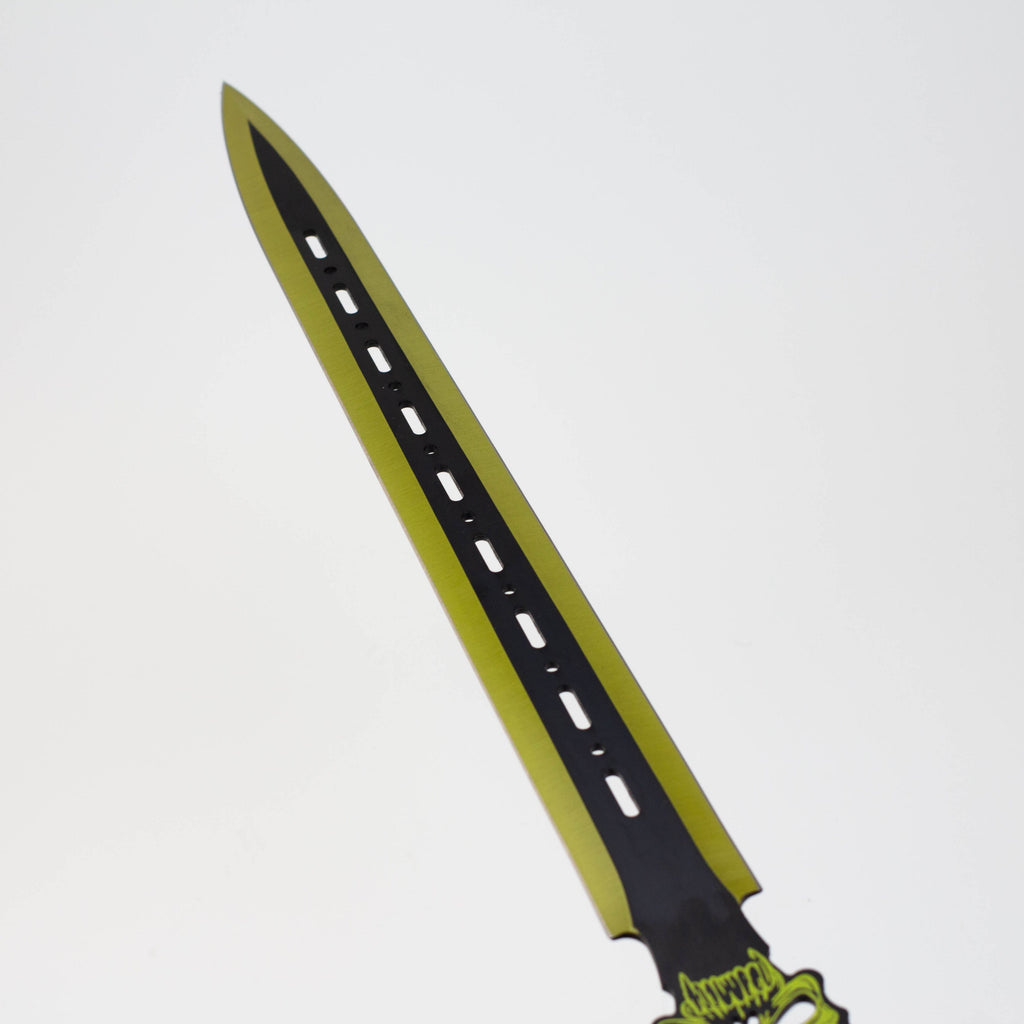 Tactical Machete Sword with Two 8″ Throwing Knives [T661085]