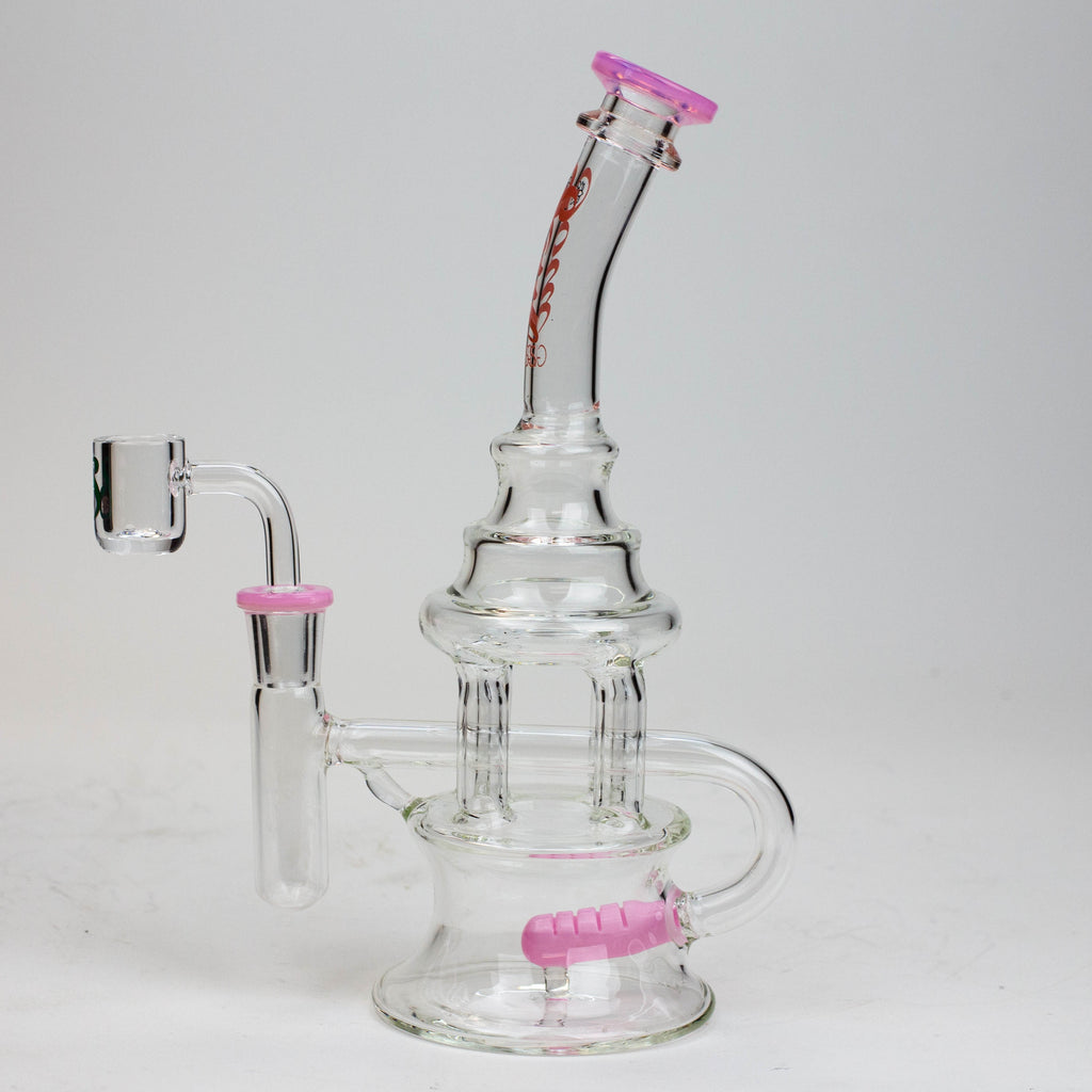 9" SOUL Glass 2-in-1 recycler bong [S2060]