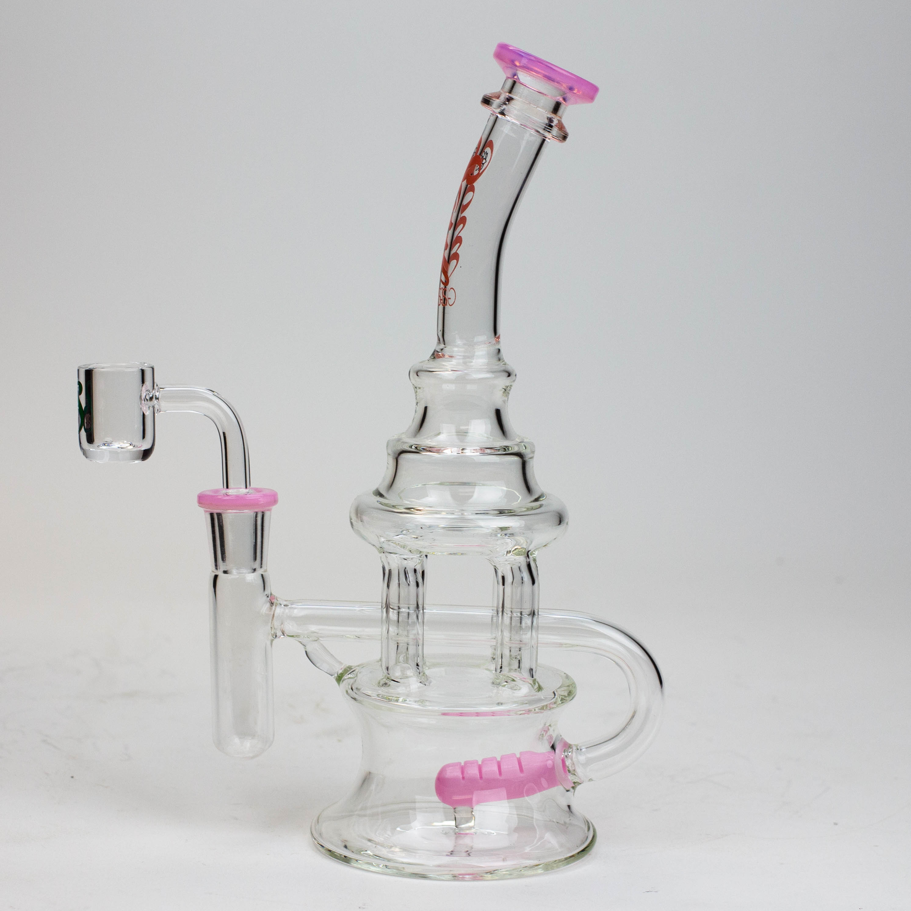 9" SOUL Glass 2-in-1 recycler bong [S2060]