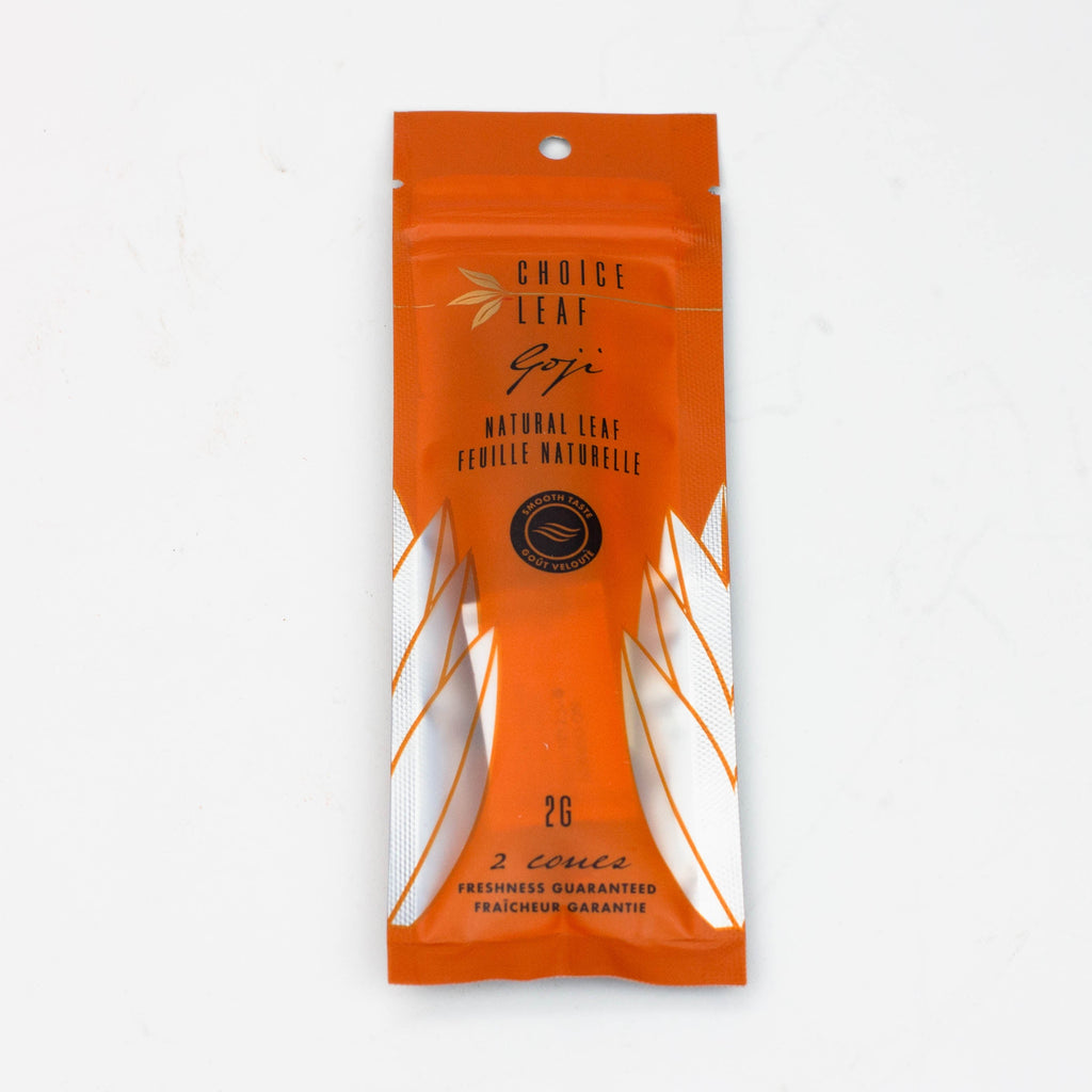 Choice Leaf - Goji Cones (Pack of 2) - Carton of 25