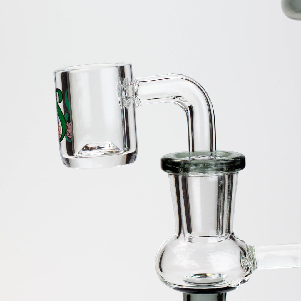 9.5" SOUL Glass 2-in-1 recycler bong [S2064]