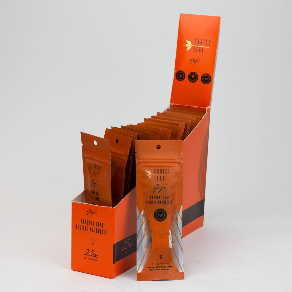 Choice Leaf - Goji Cones (Pack of 2) - Carton of 25