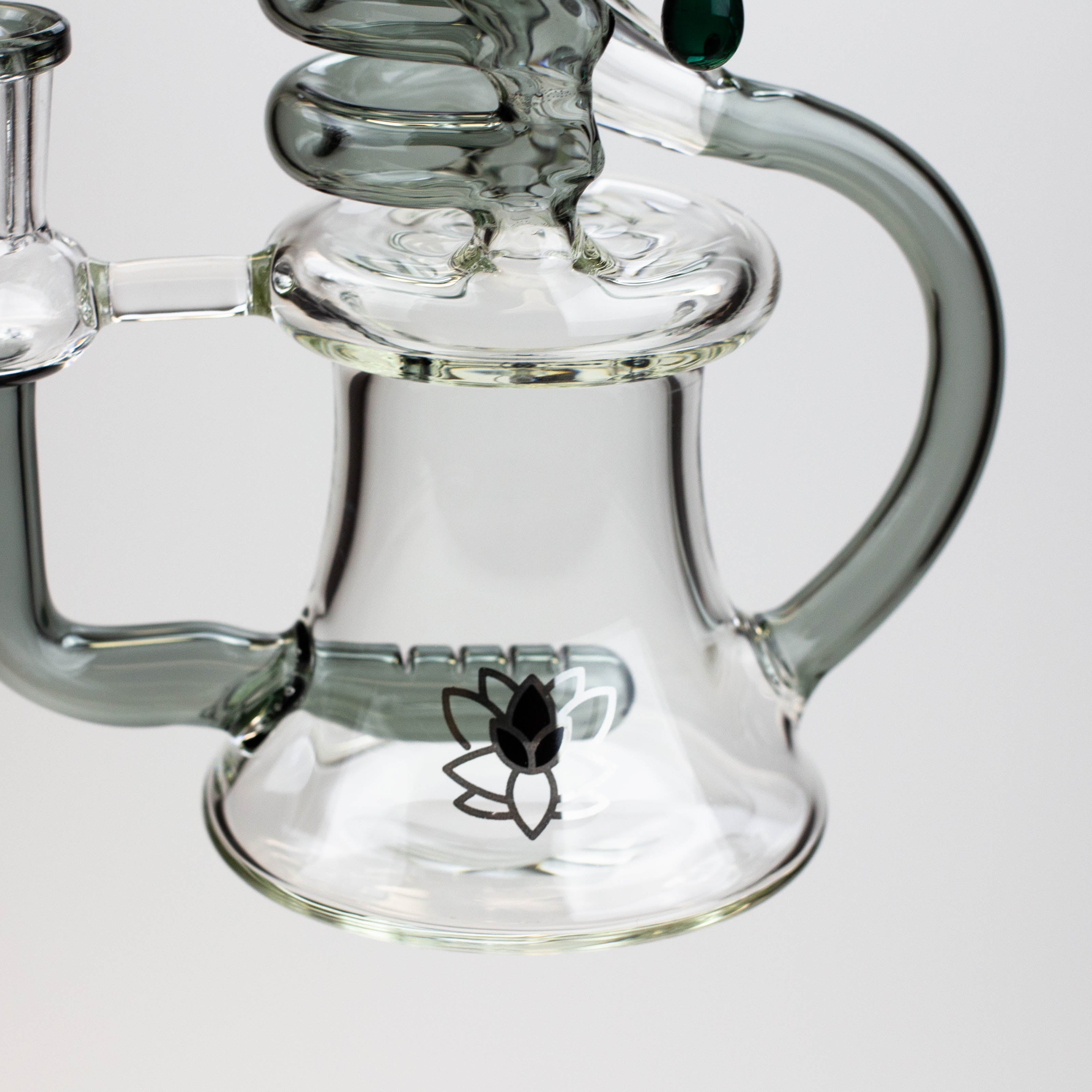 9.5" SOUL Glass 2-in-1 recycler bong [S2064]