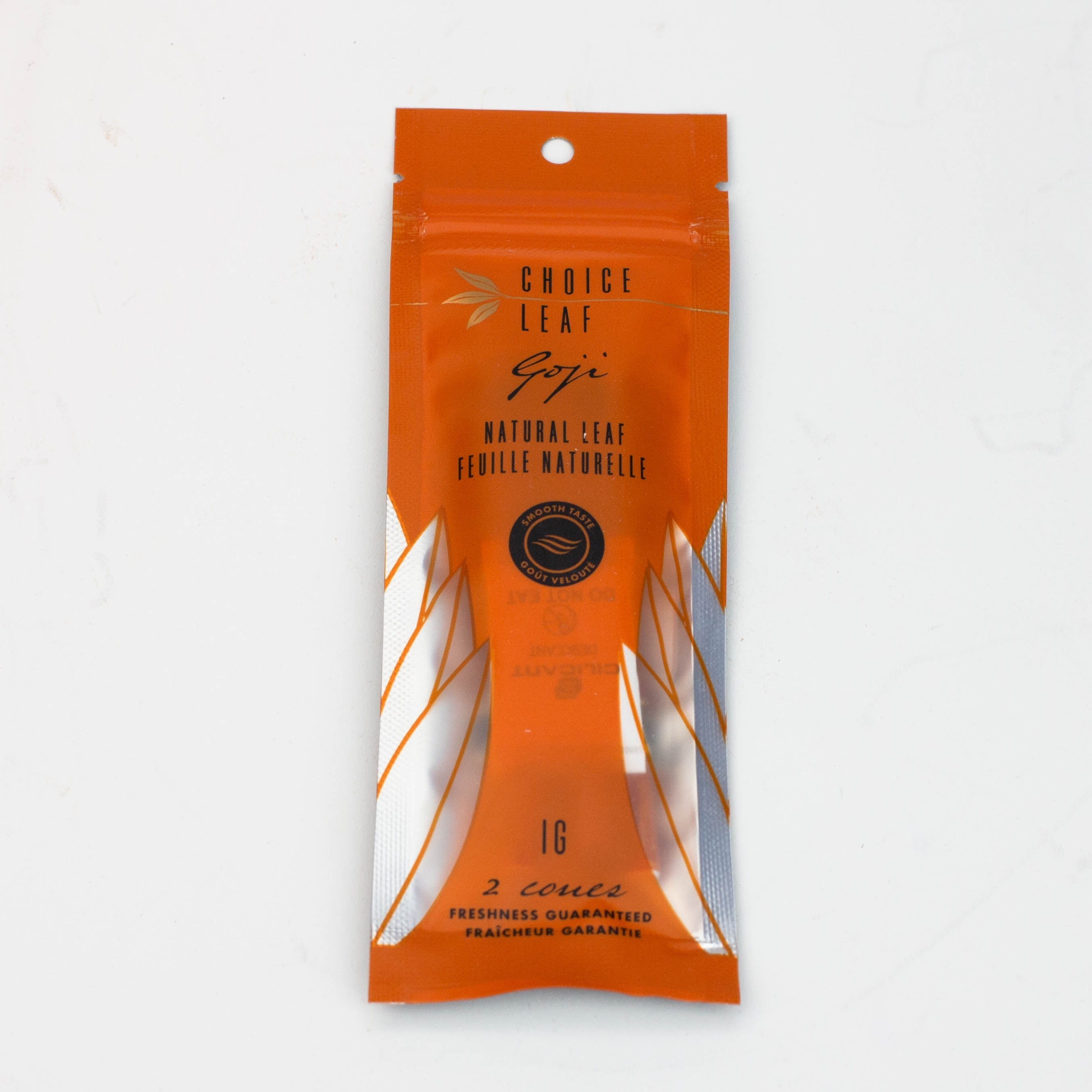 Choice Leaf - Goji Cones (Pack of 2) - Carton of 25