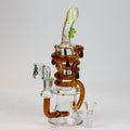 9.5" SOUL Glass 2-in-1 recycler bong [S2064]