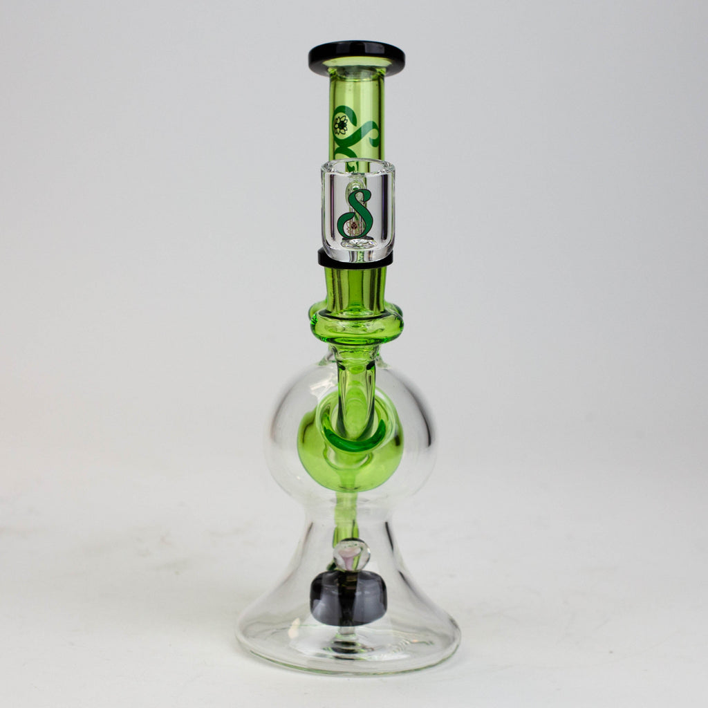 8" SOUL Glass 2-in-1 recycler bong [S2084]