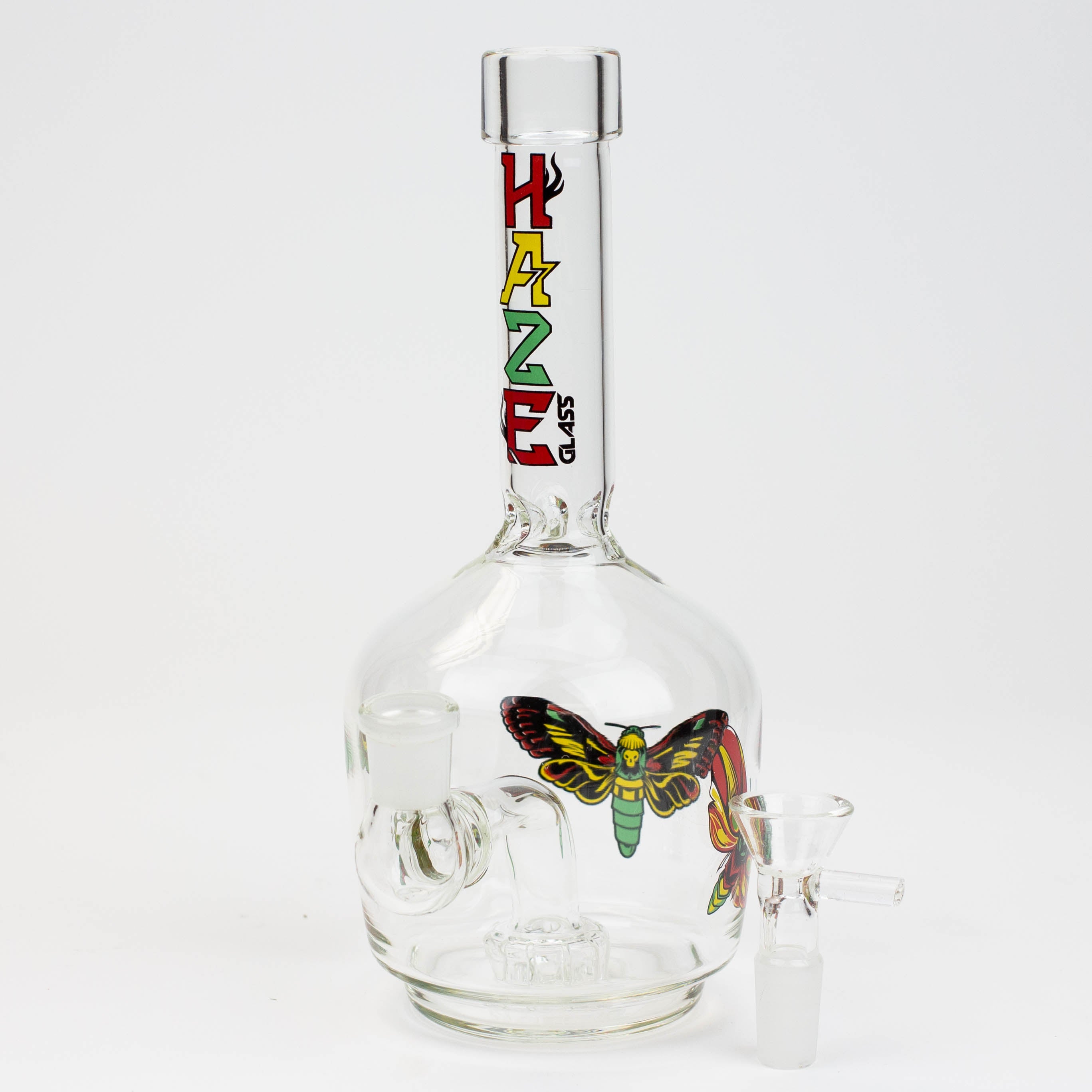 8" HAZE Mooth glass water bong [HZ073]