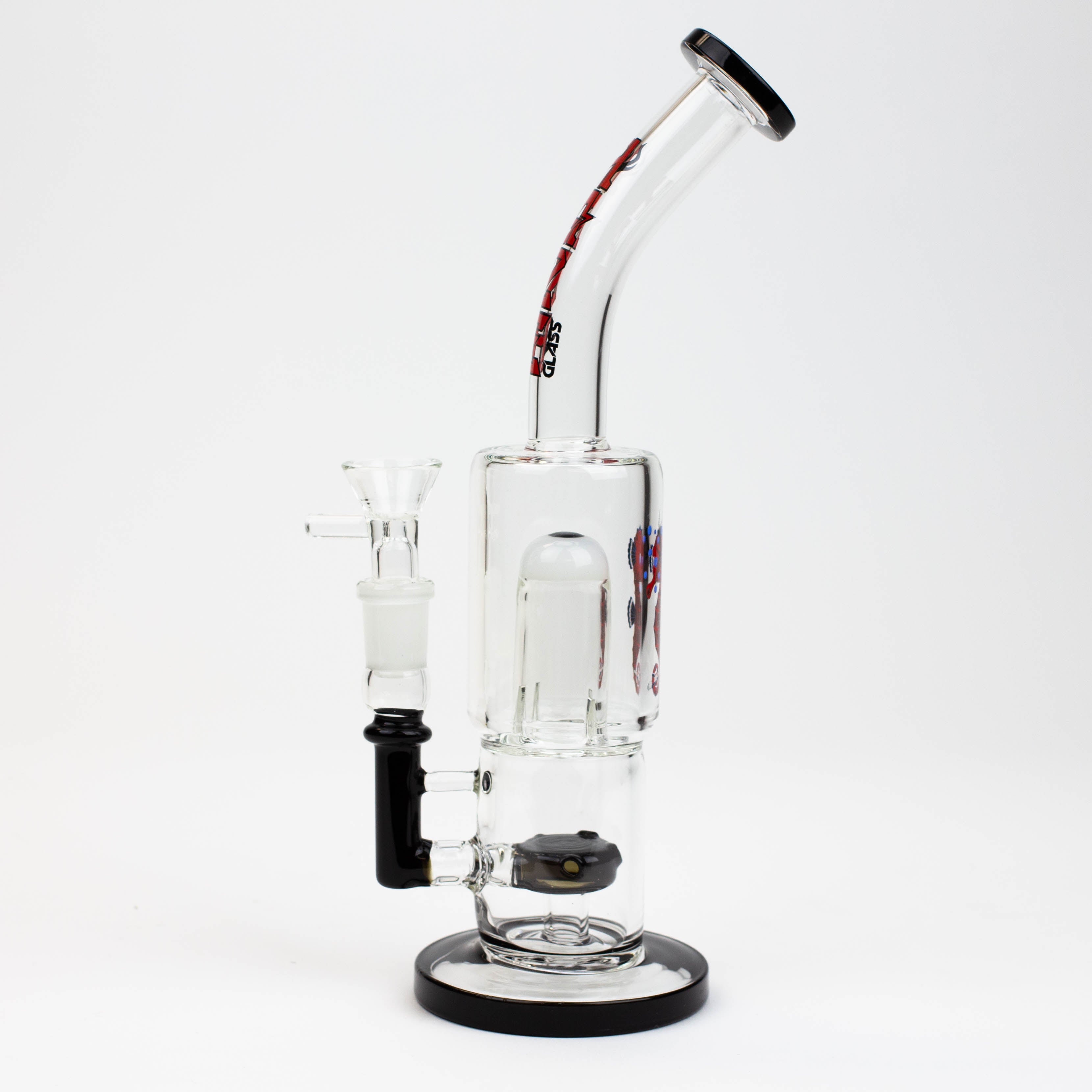 8" HAZE See horse glass water bong [HZ077]