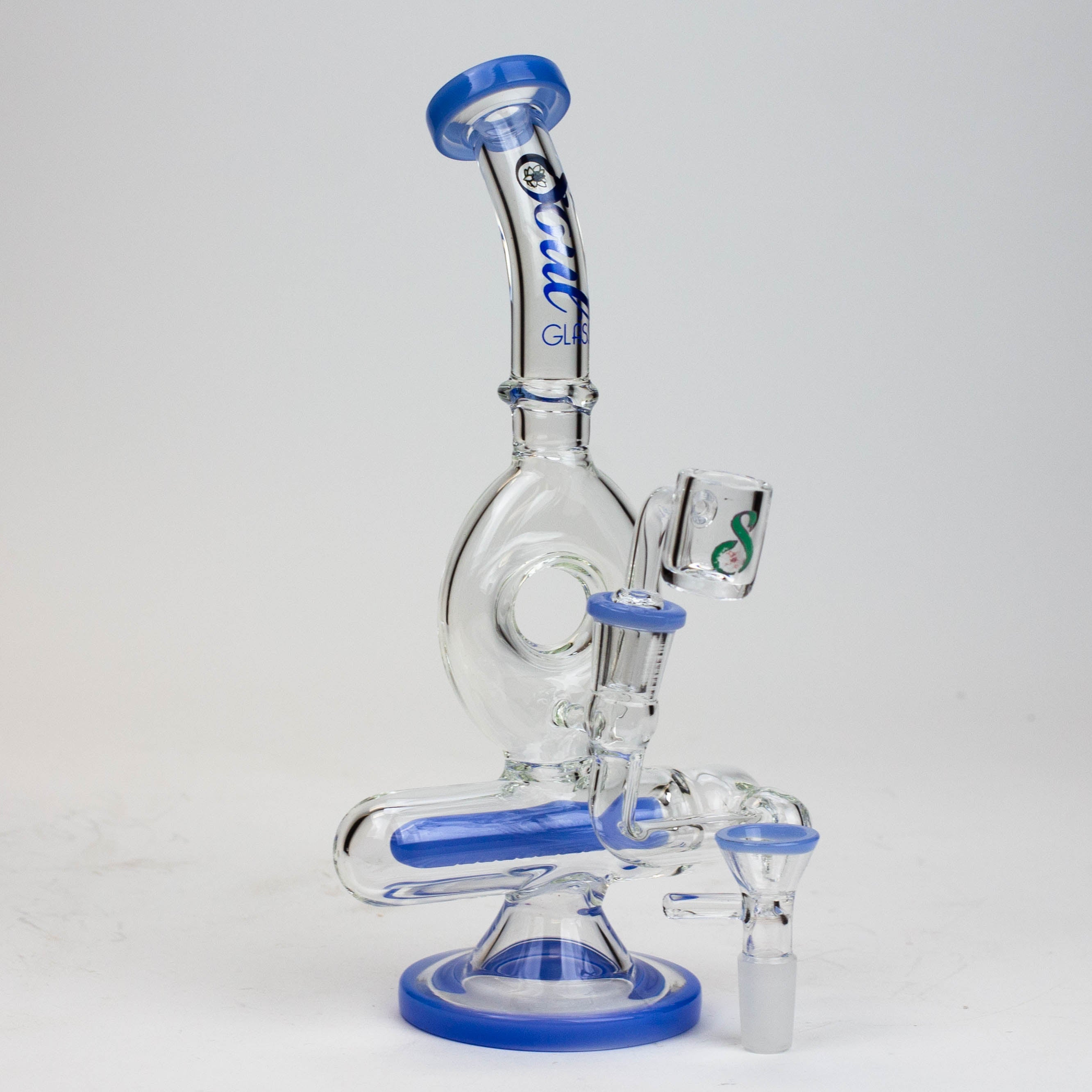 9" SOUL Glass 2-in-1 recycler bong [S2086]
