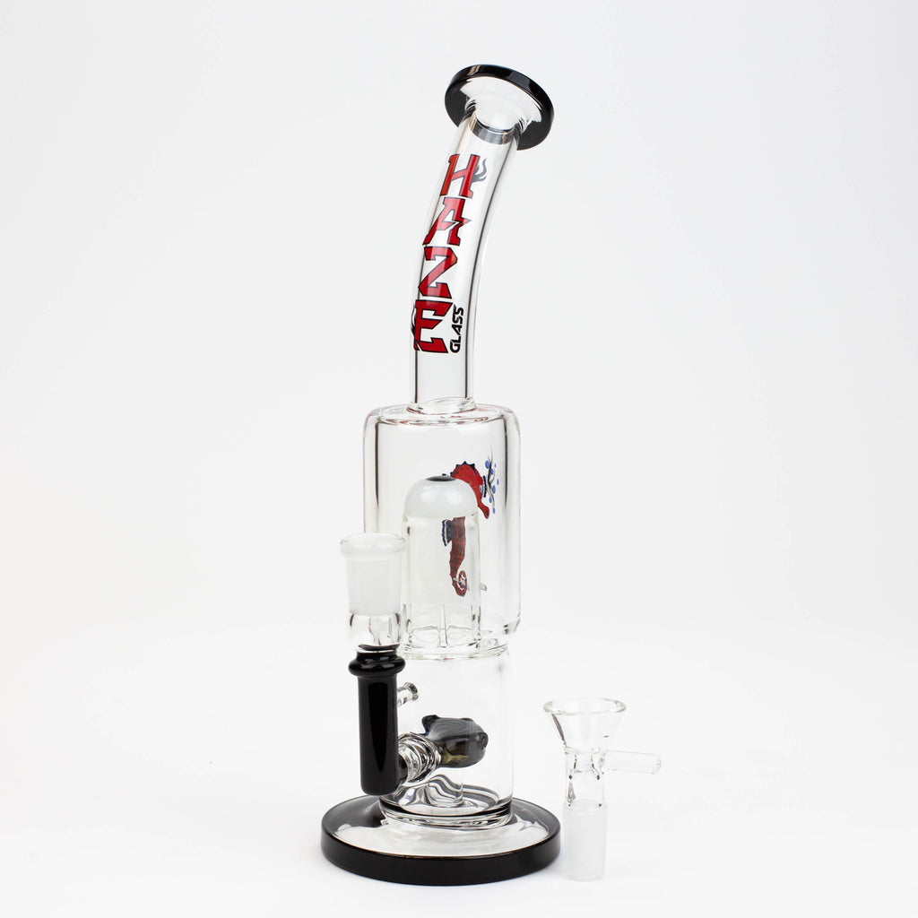 8" HAZE See horse glass water bong [HZ077]
