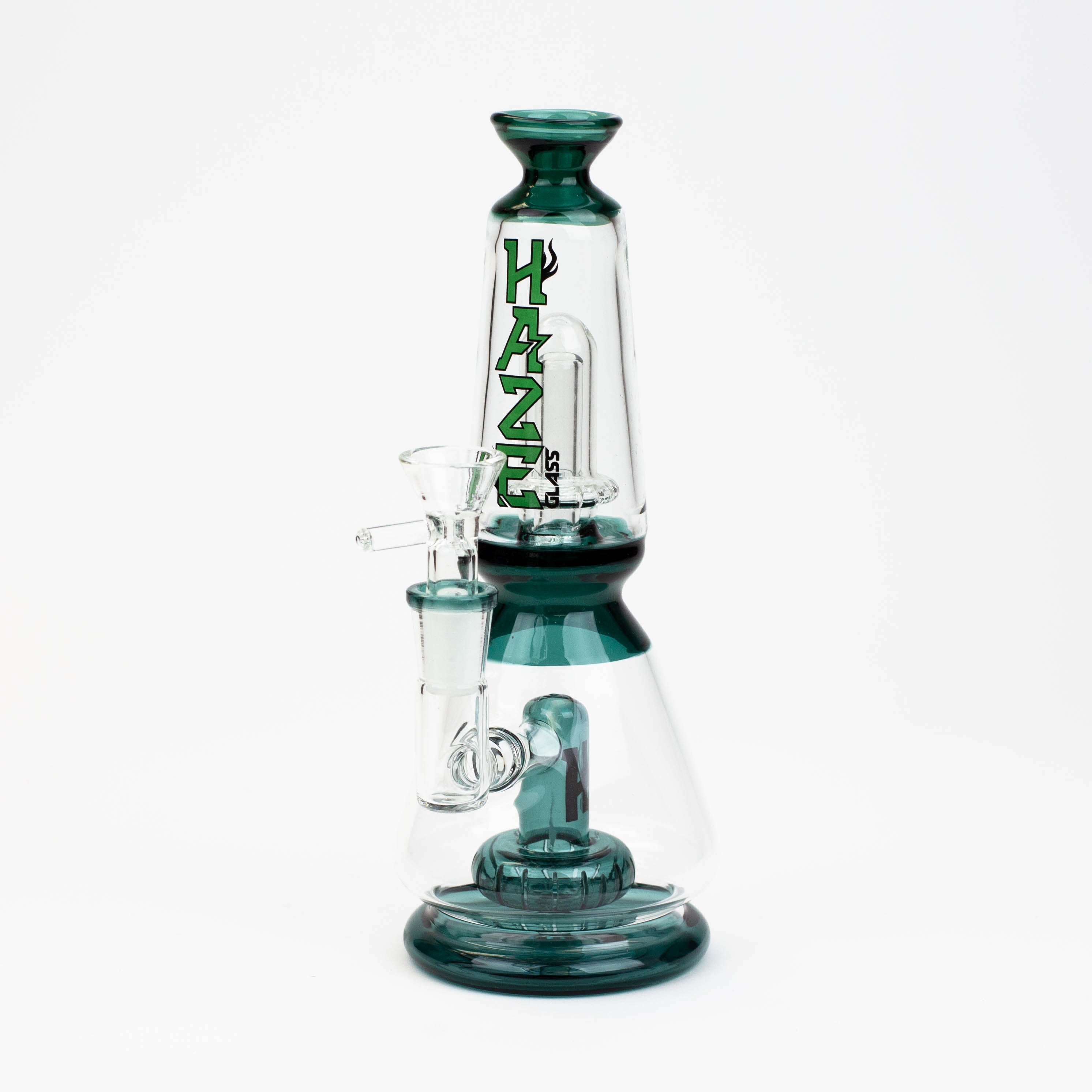 8.5" HAZE glass water bong with Showerhead percolator [HZ088]