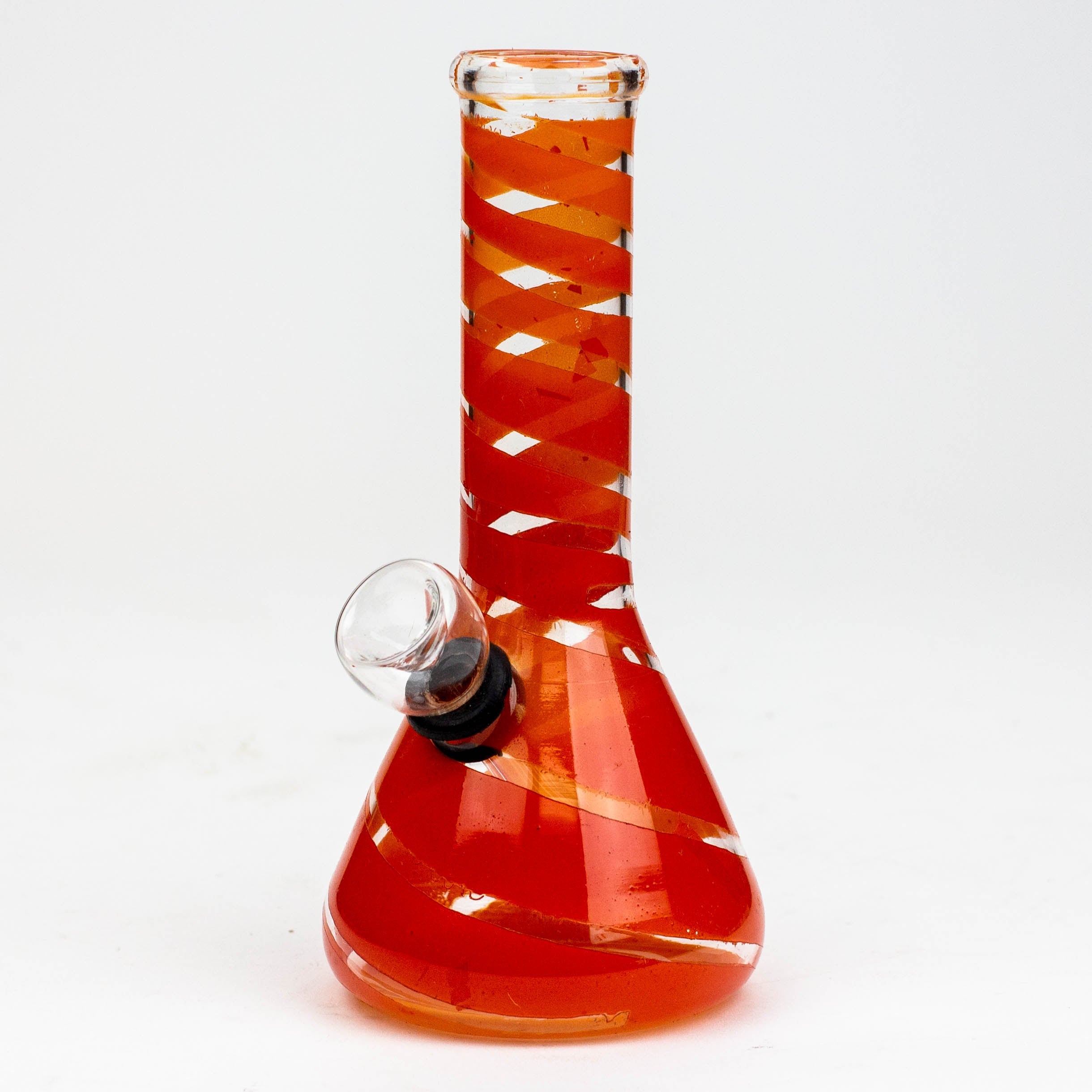 6" glass water bong