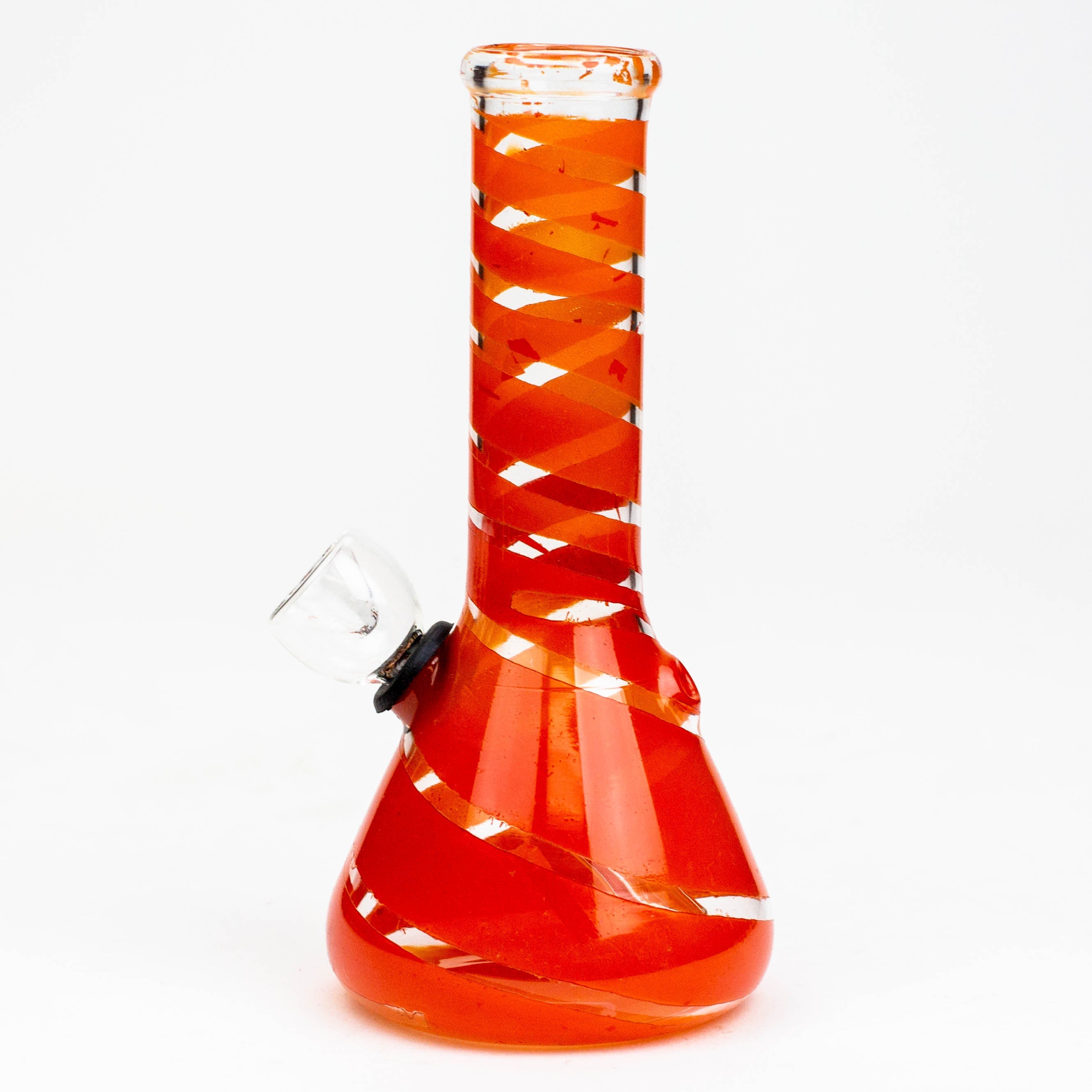 6" glass water bong