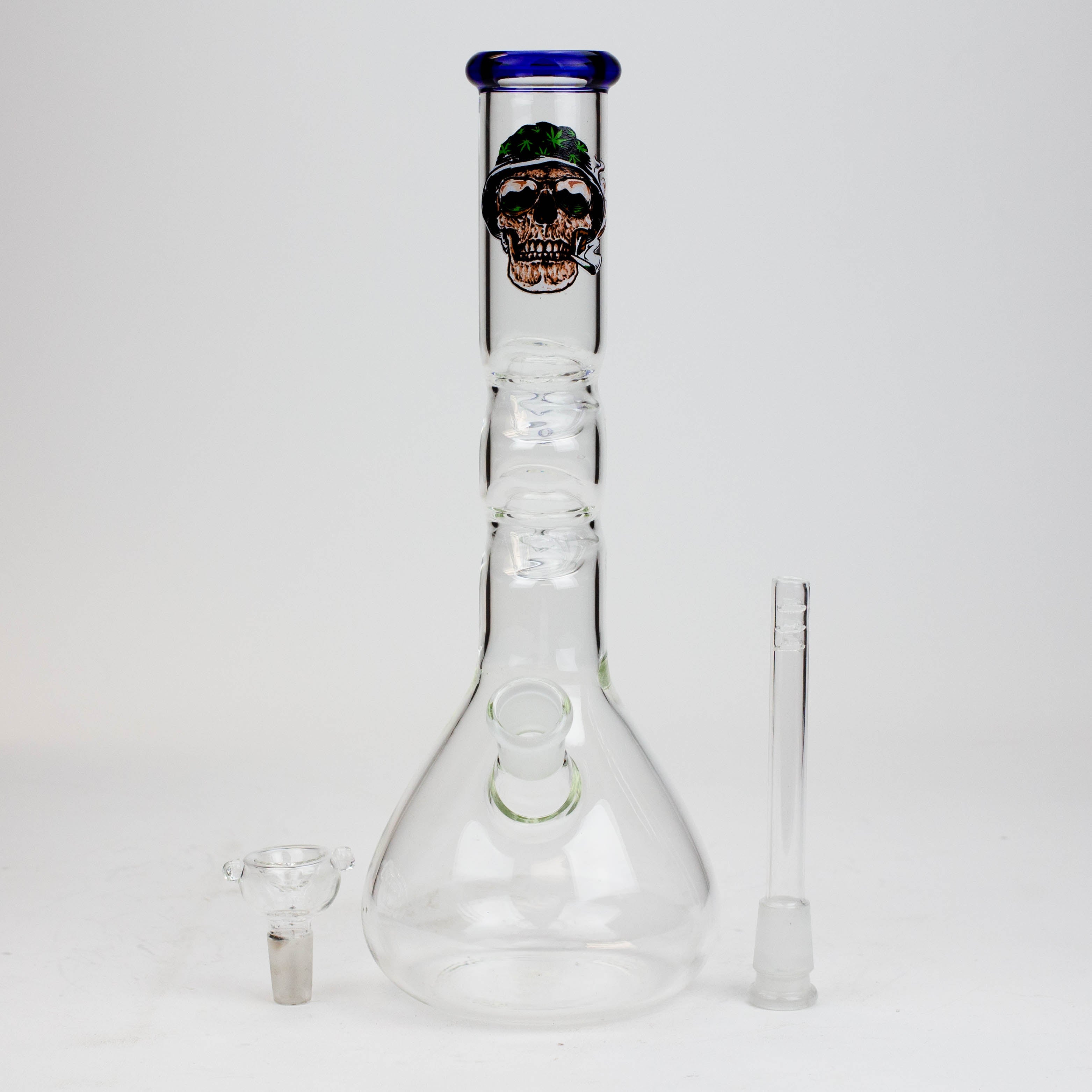 12" Zig-zag water bong -GP1390AST