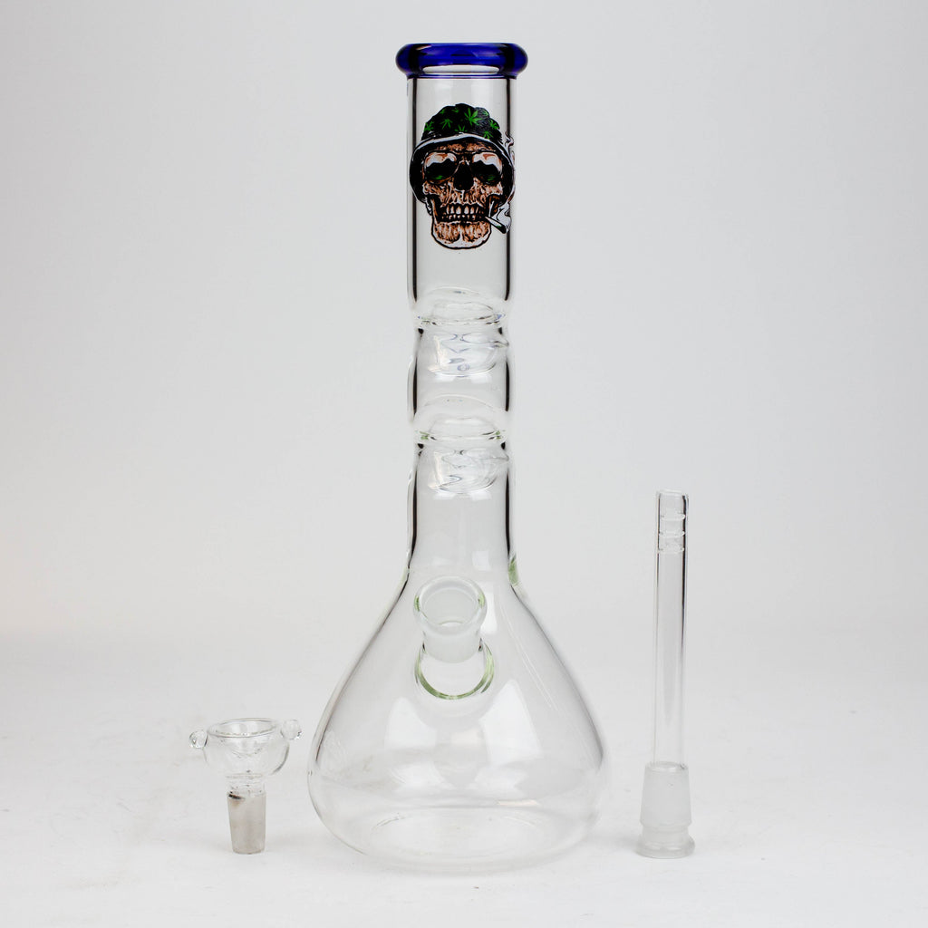 12" Zig-zag water bong -GP1390AST