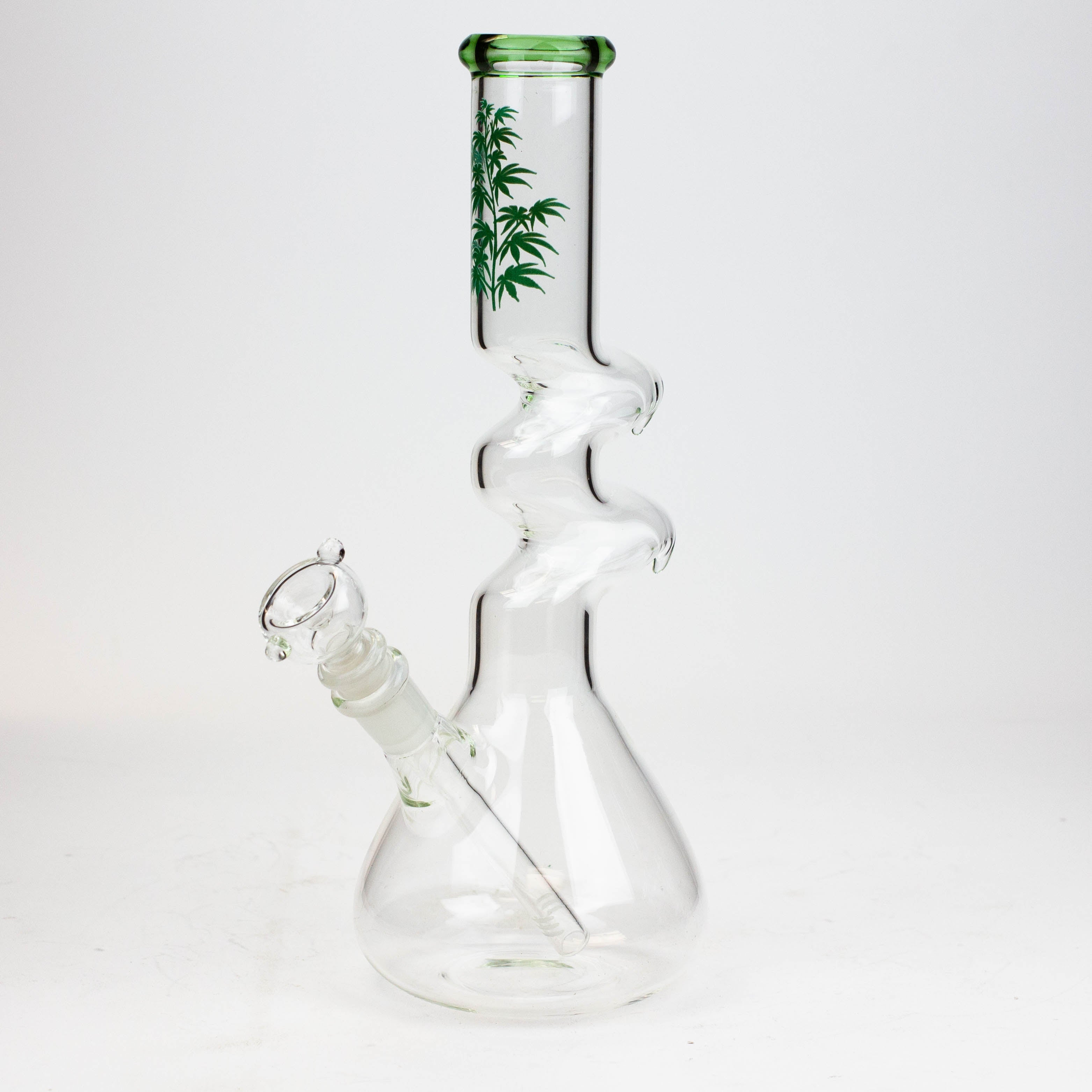 12" Zig-zag water bong -GP1390AST