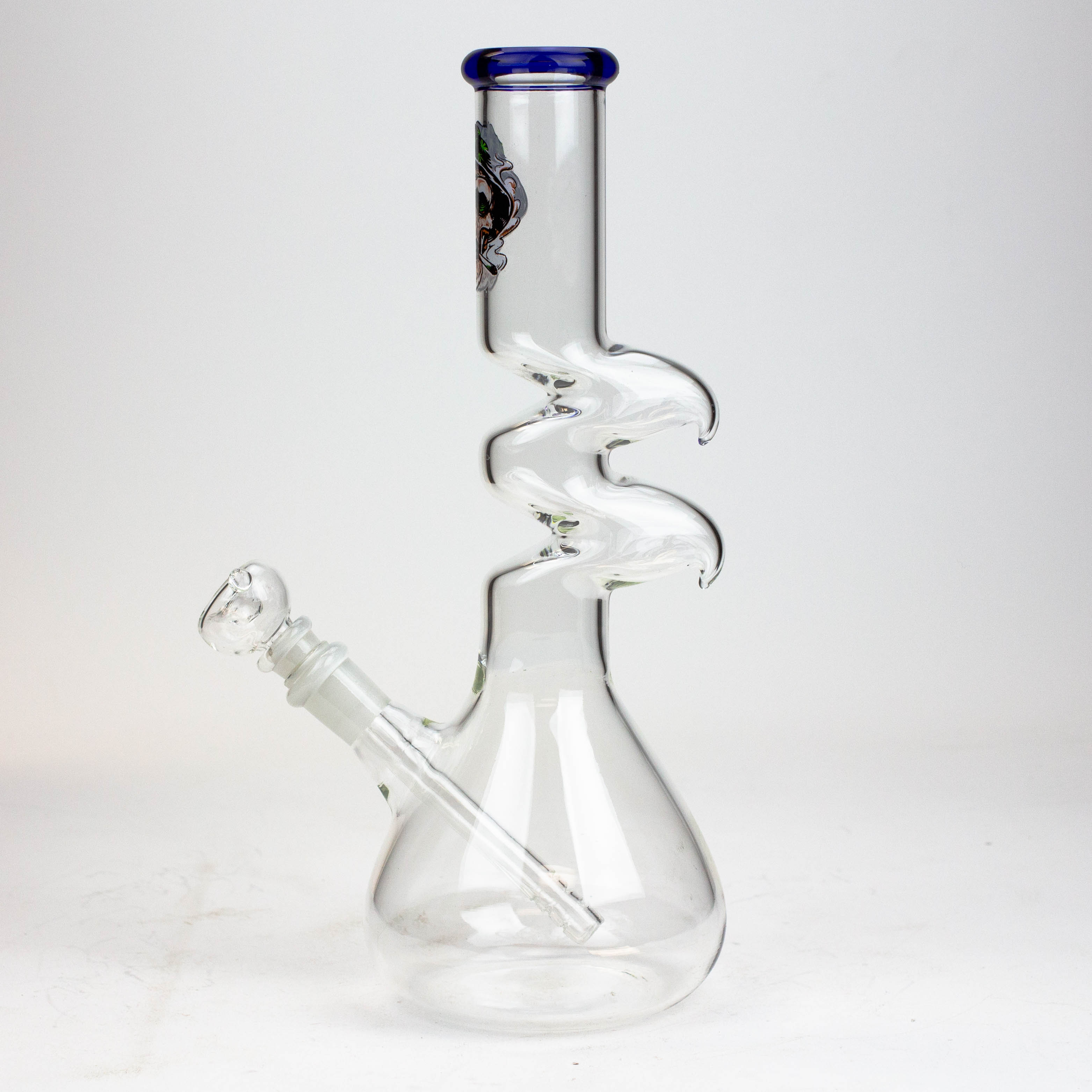 12" Zig-zag water bong -GP1390AST