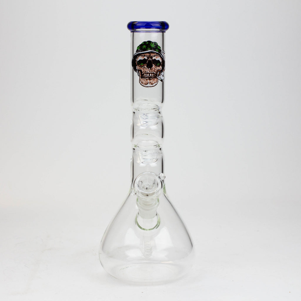 12" Zig-zag water bong -GP1390AST