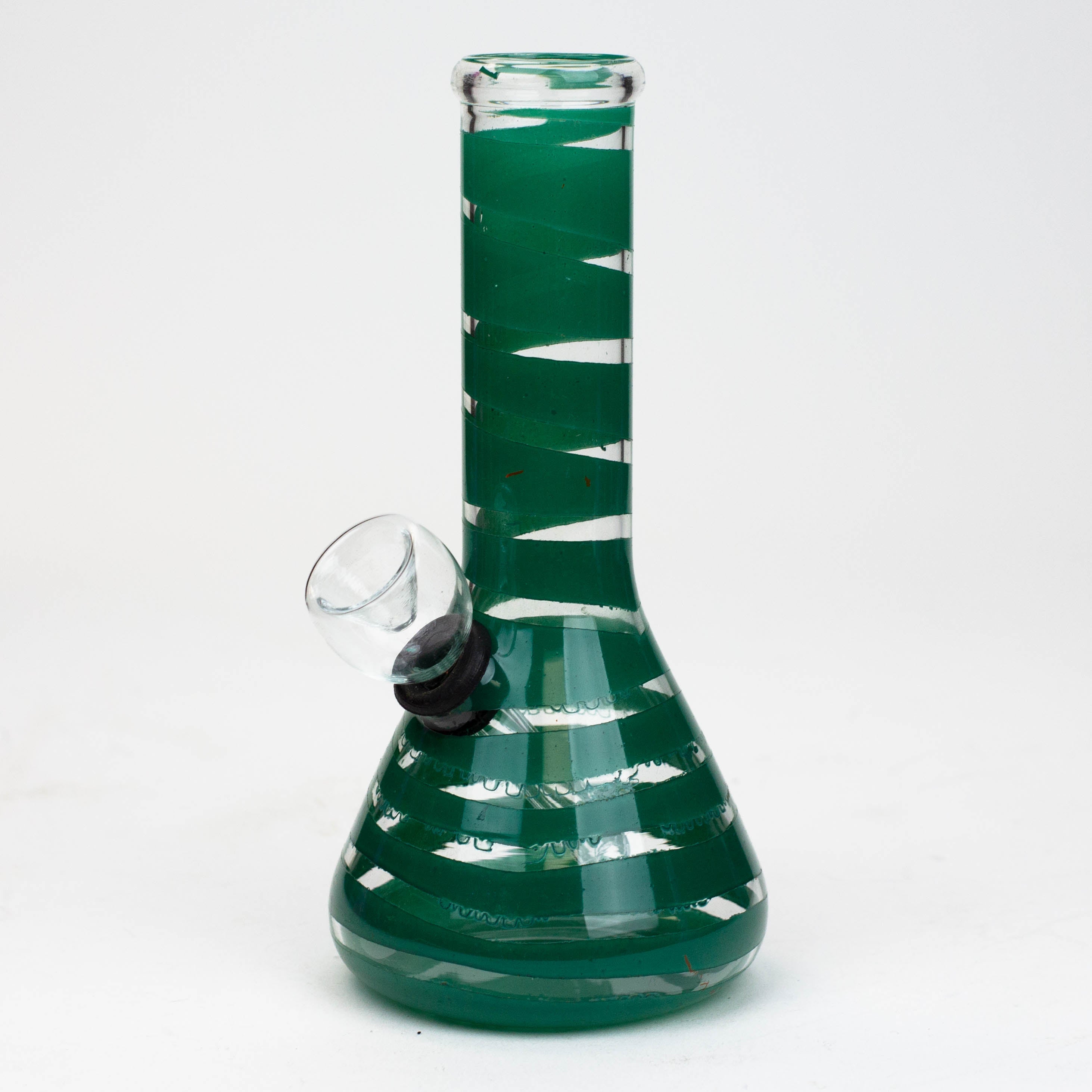 6" glass water bong