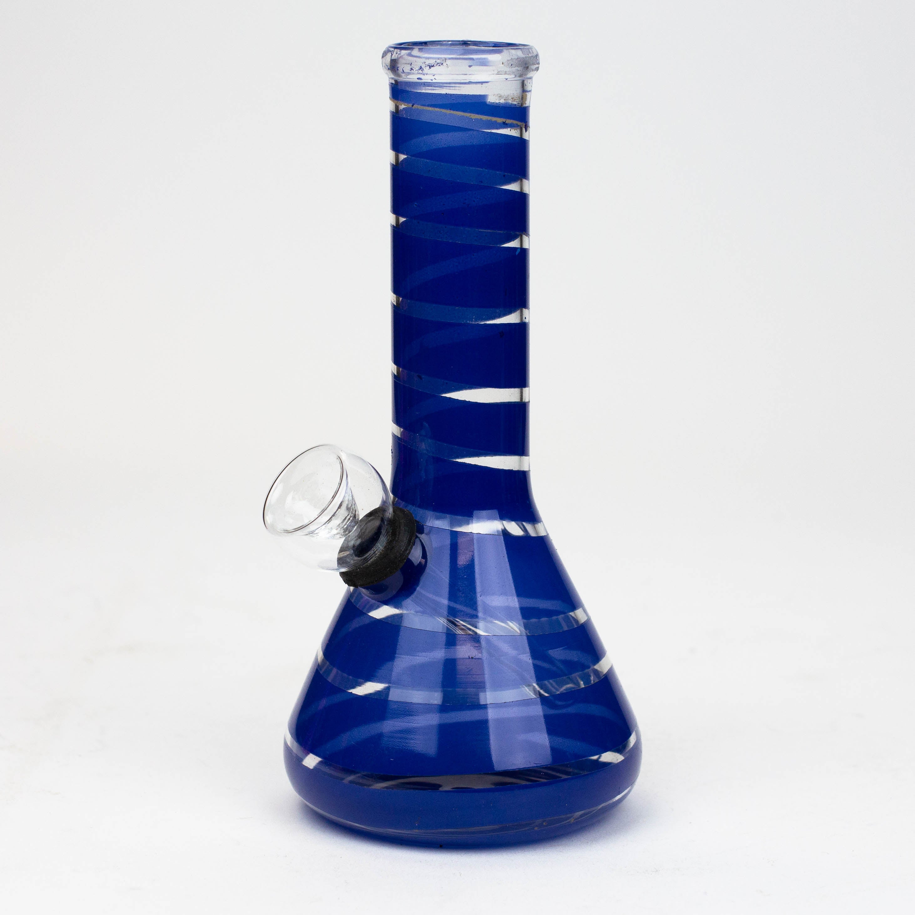 6" glass water bong