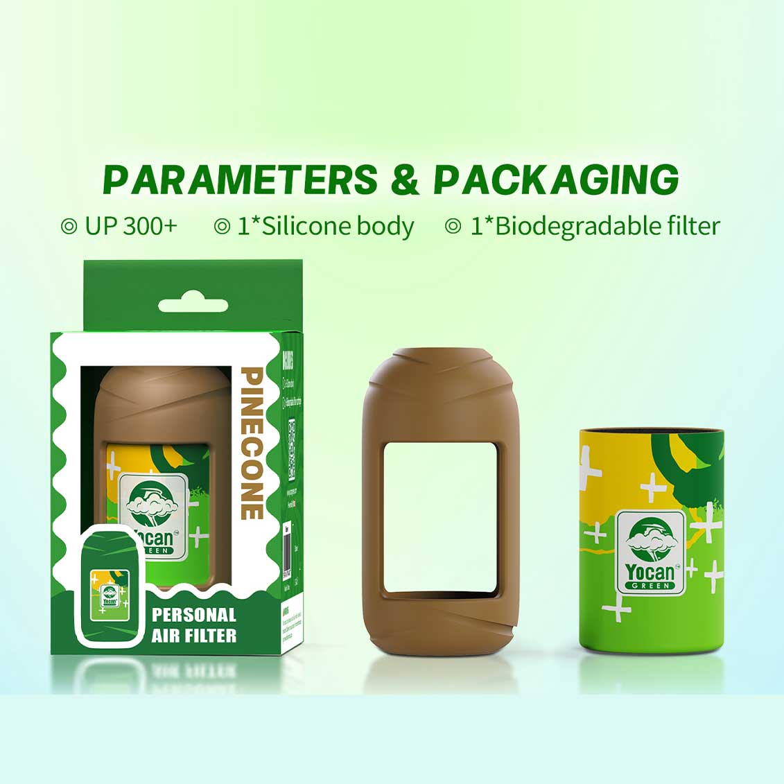 Yocan Green |  PINE CONE personal air filter