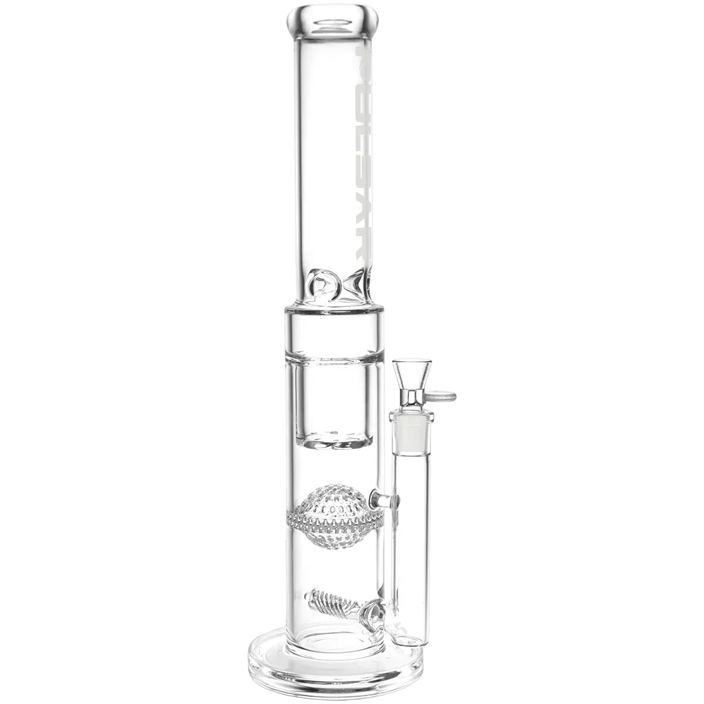 Pulsar® | 17" Smoothinator Triple Perc Glass Bong [WP712]