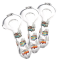 SC Pulsar VW Bus 4.5" Glass Spoon Pipe 3 Count set