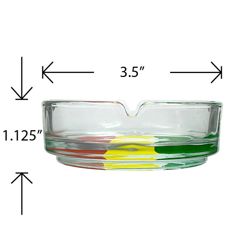 Ashtray set with Stash jar - LEAF DESIGN