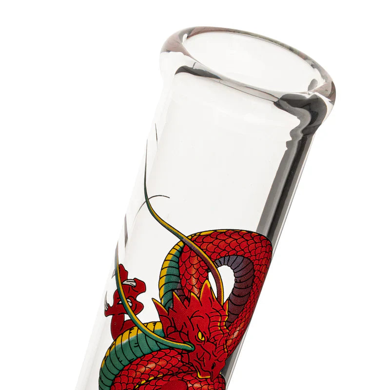 Red Eye Glass® | 12" Yin & Yang Beaker Bong (REG149)