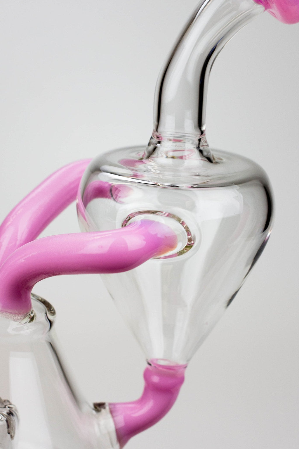 8" SOUL Glass 2-in-1 single chamber recycler bong