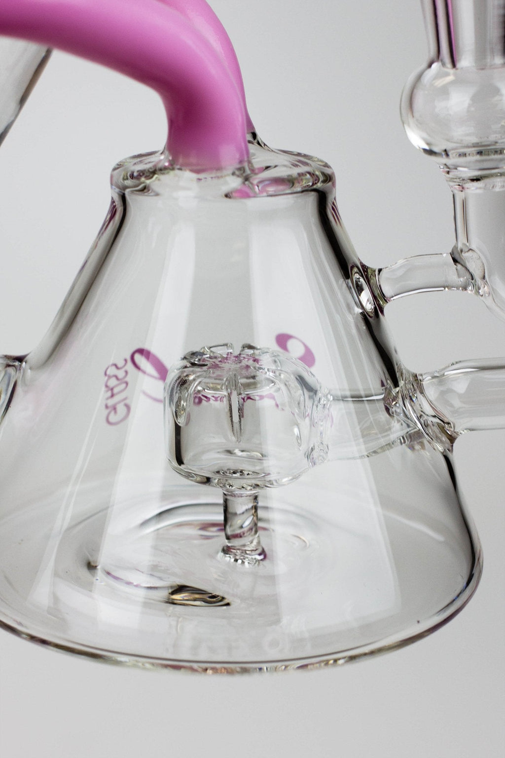 8" SOUL Glass 2-in-1 single chamber recycler bong