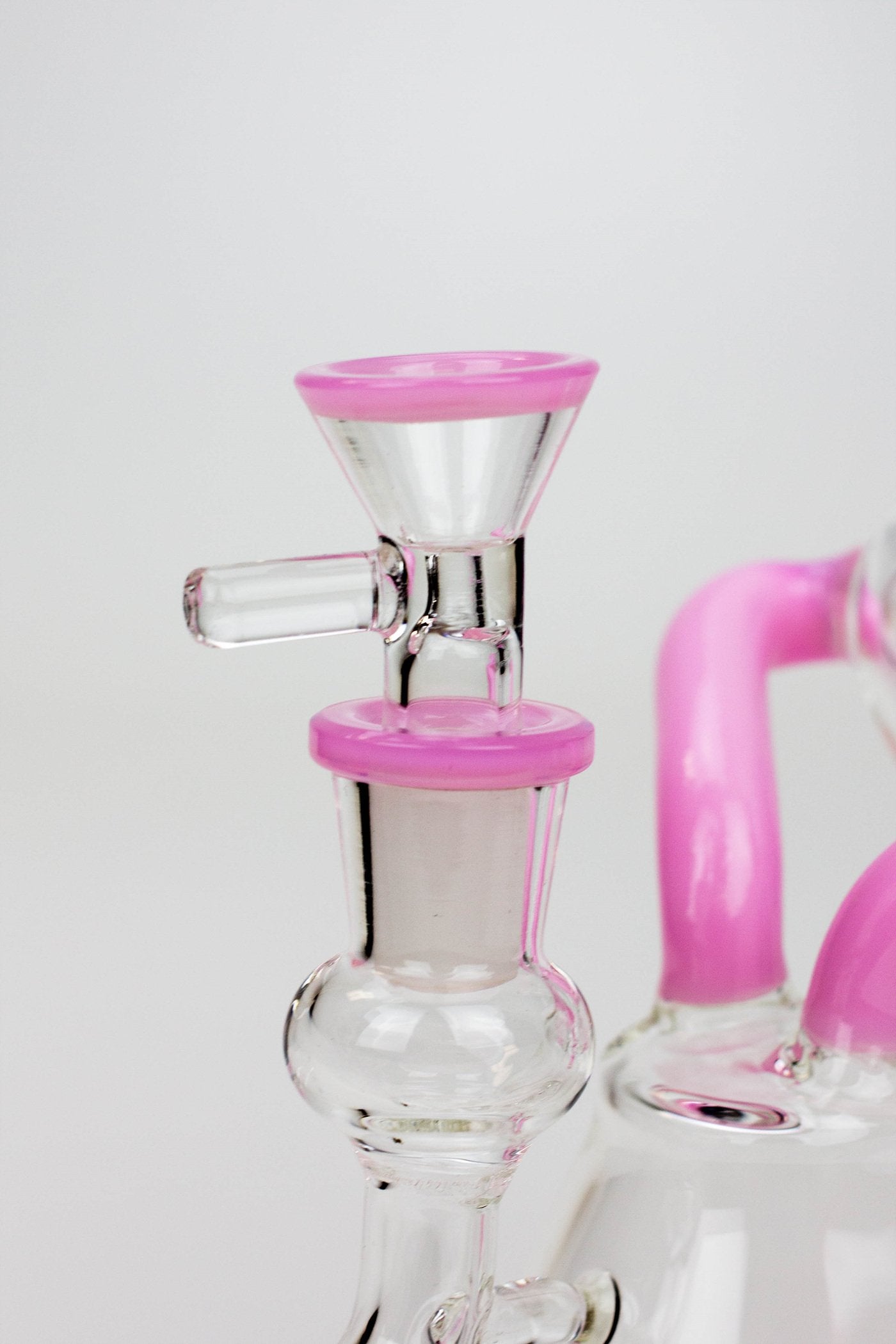 8" SOUL Glass 2-in-1 single chamber recycler bong