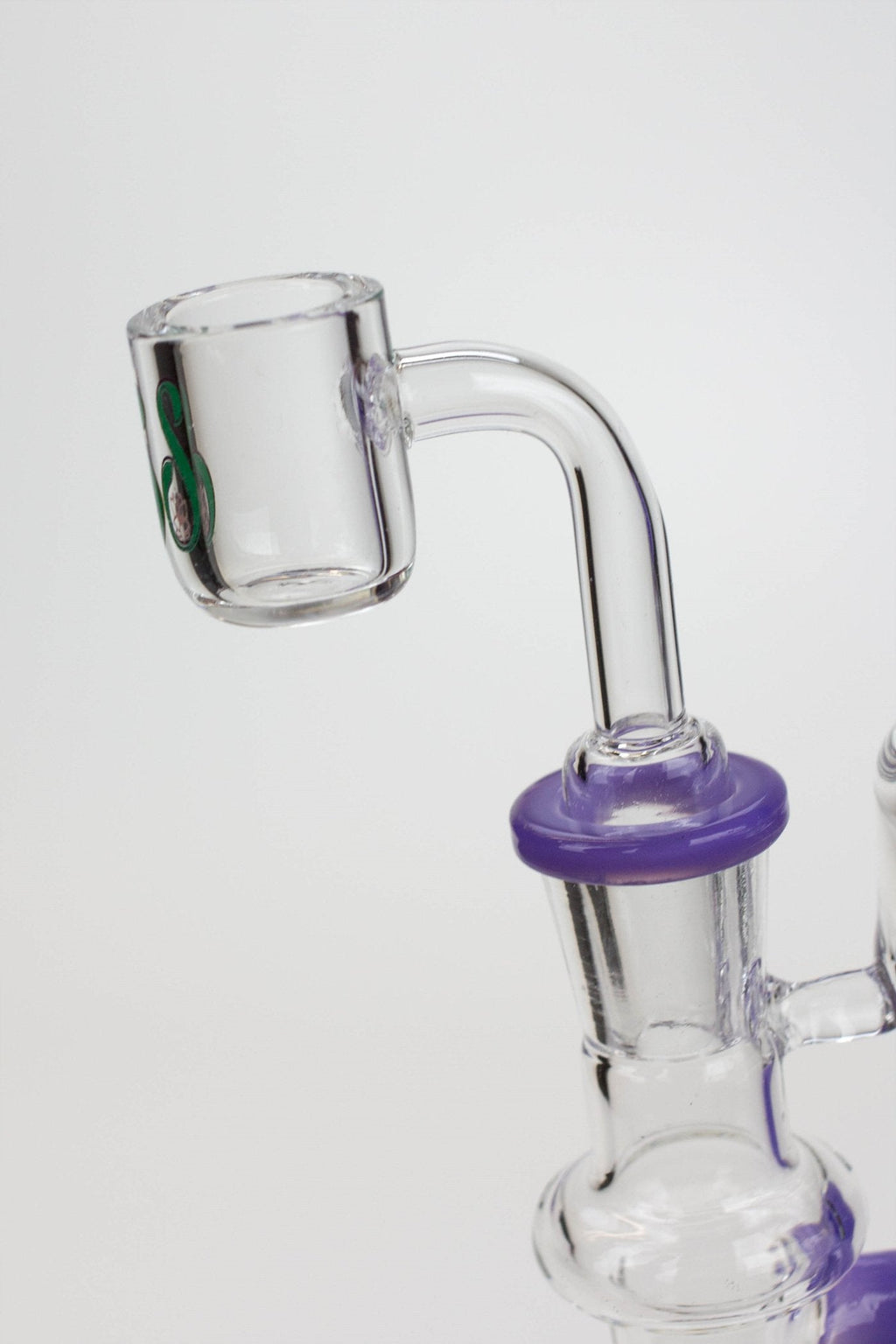7" SOUL Glass 2-in-1 Double deck recycler bong