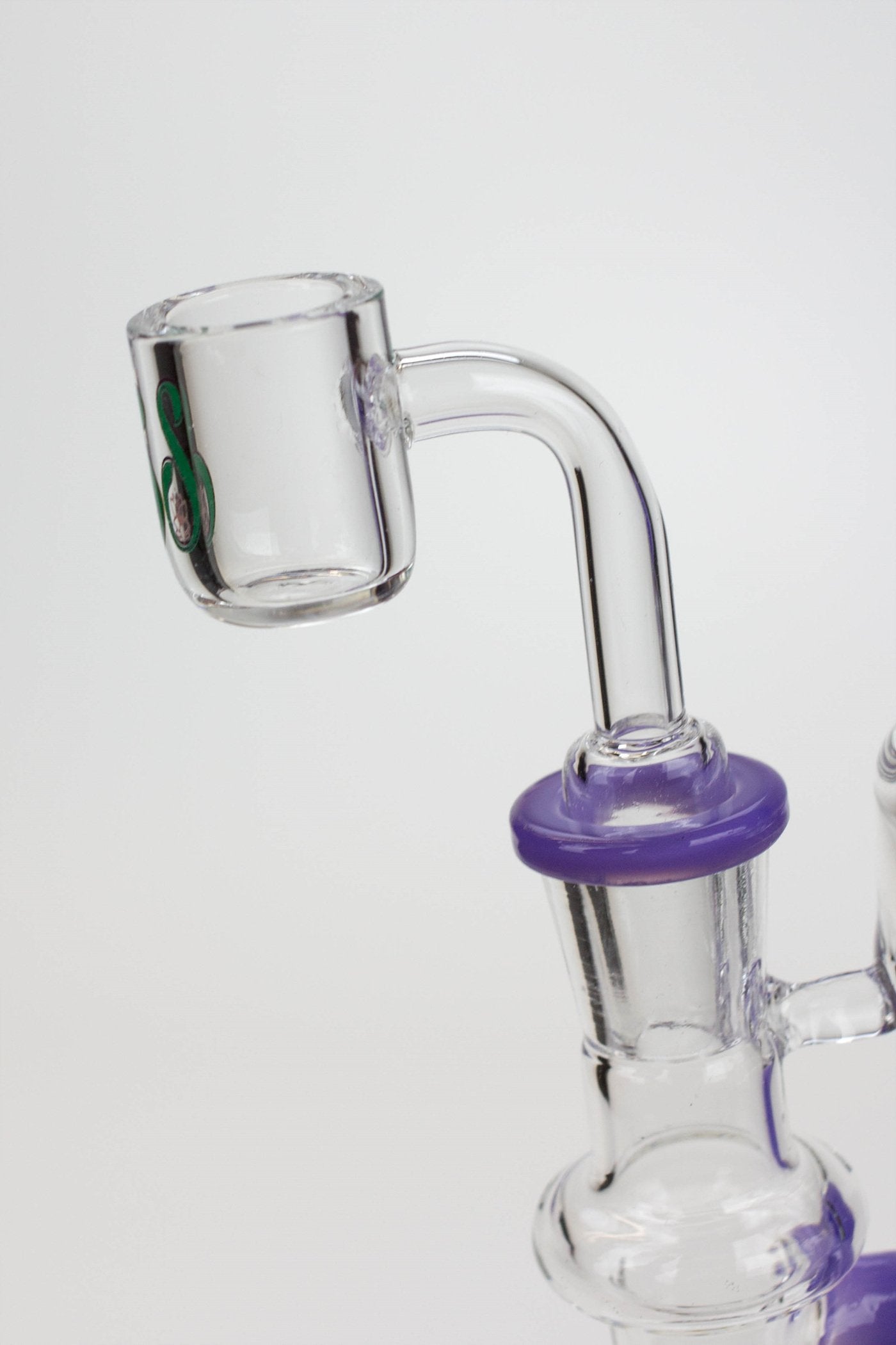 7" SOUL Glass 2-in-1 Double deck recycler bong